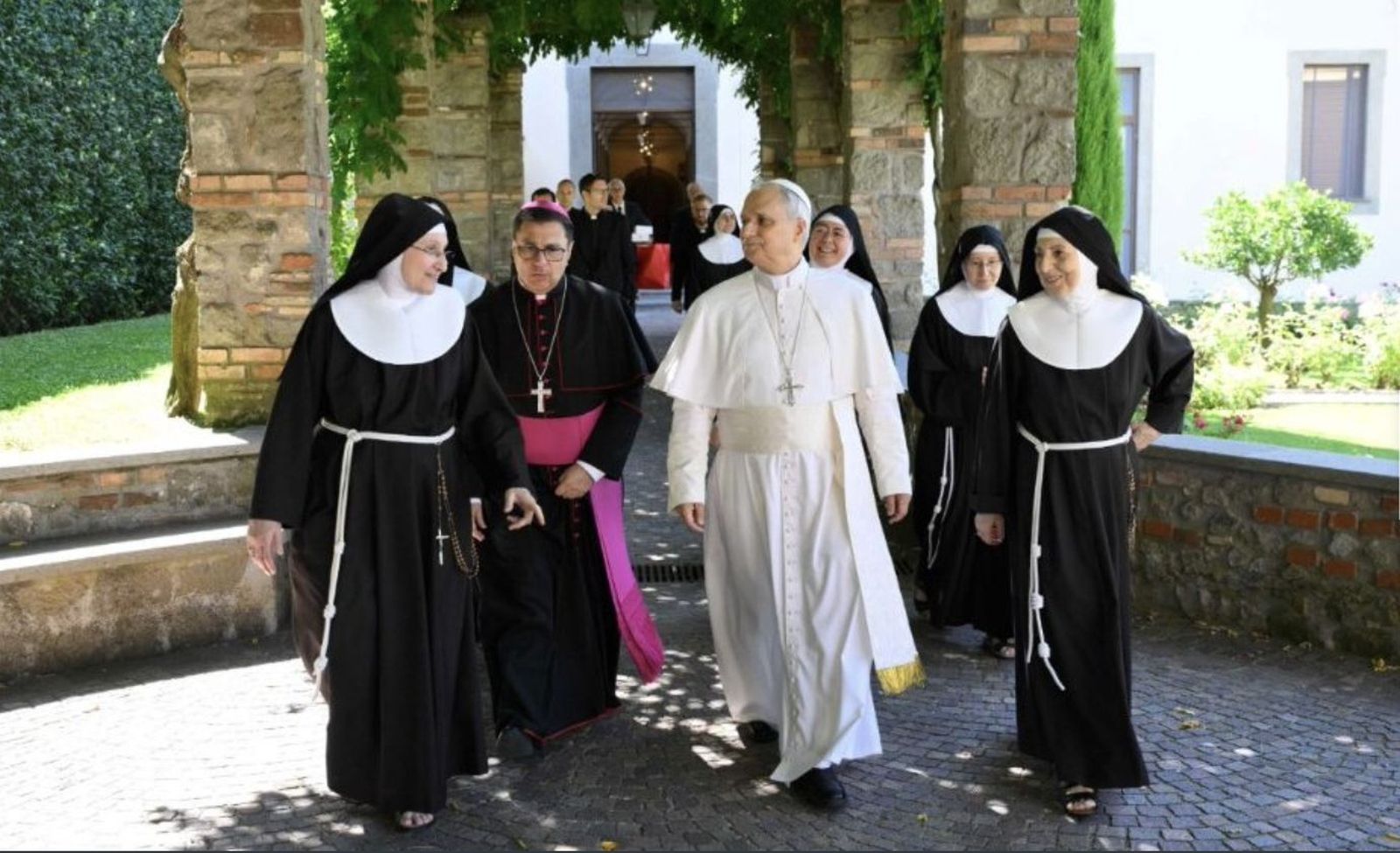 El Papa y las clarisas