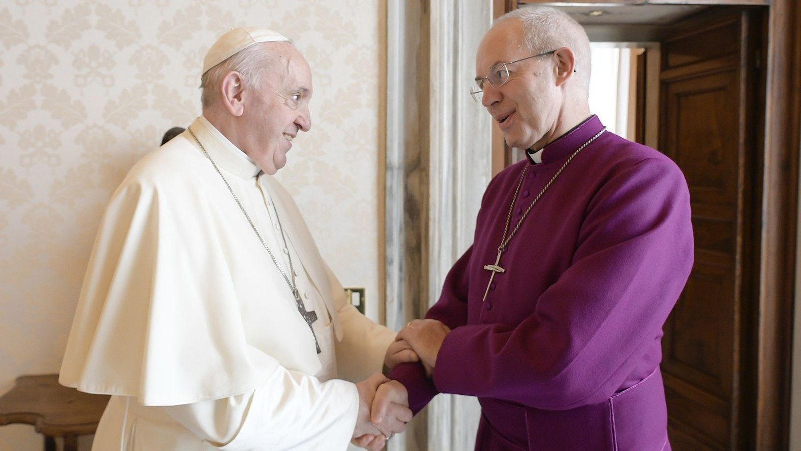 Francisco con Justin Welby