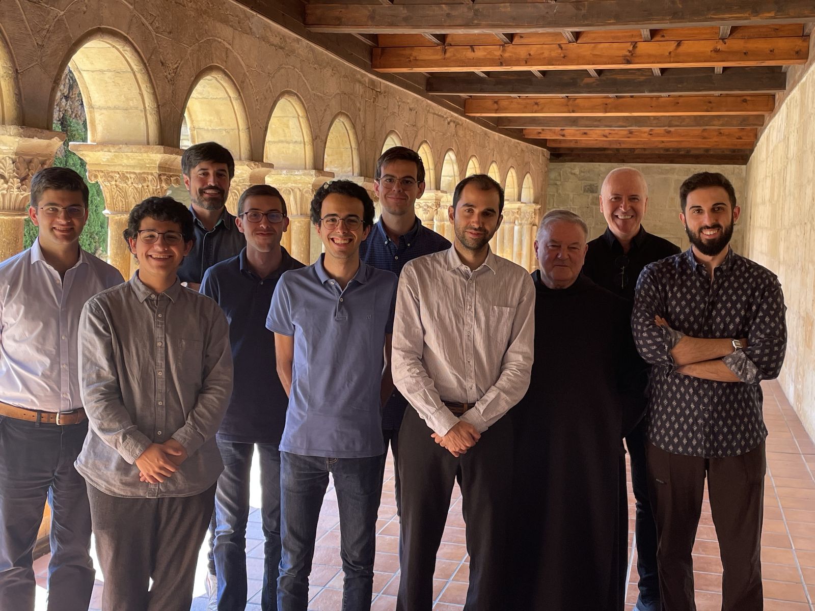 Participantes en la experiencia monástica de 2024