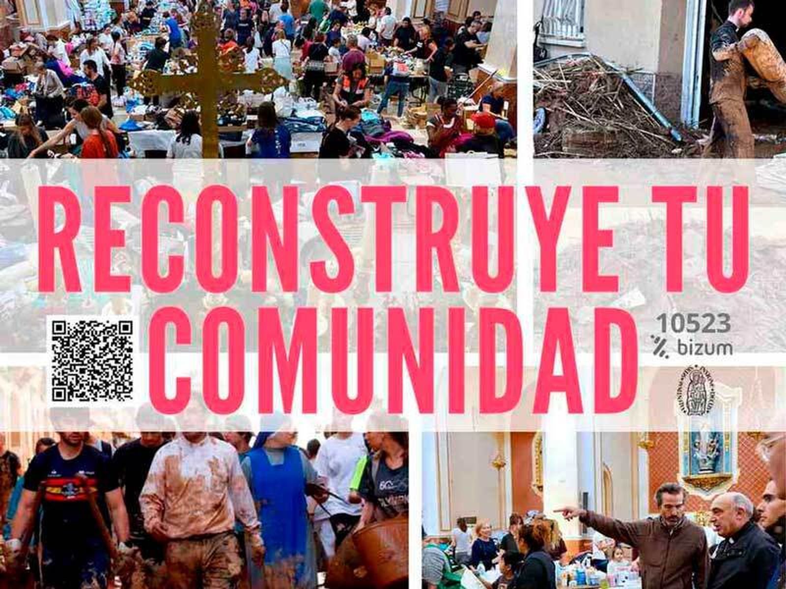 Campaña  de la Iglesia española para apoyar a la diócesis de Valencia