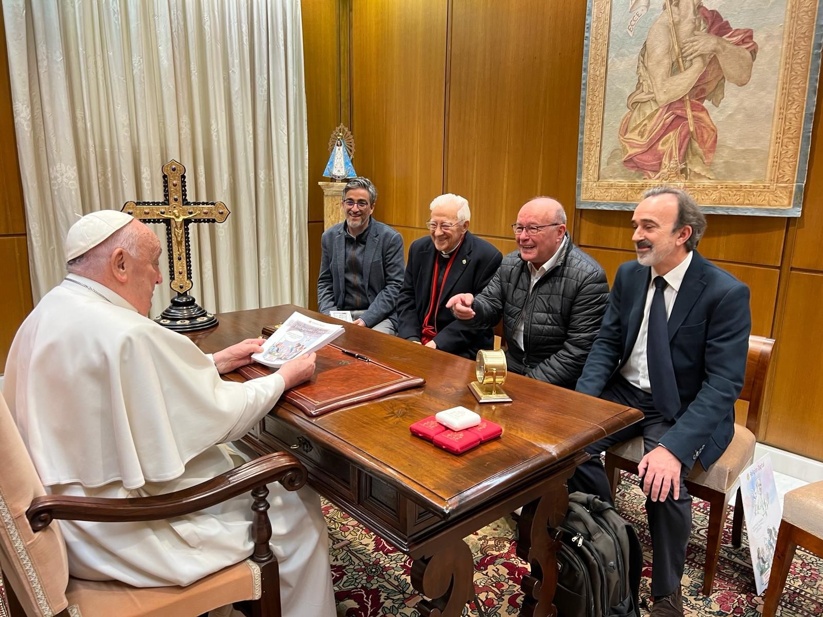 Francisco, con el equipo de RD