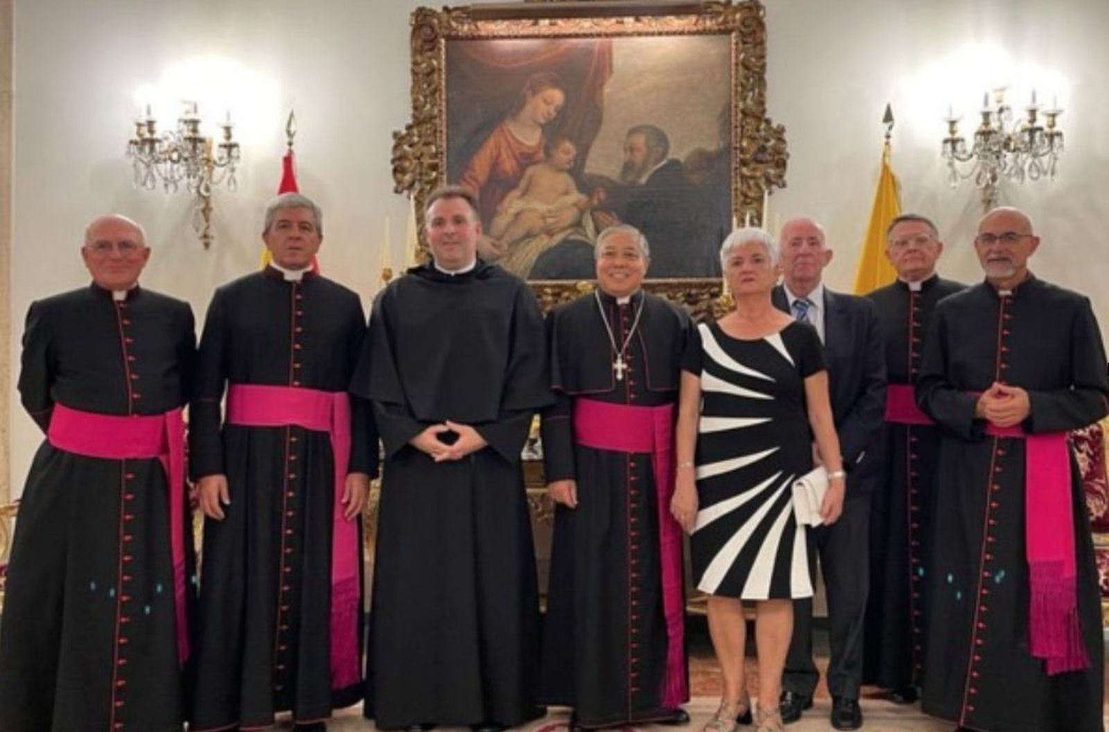 El padre Carlos Alonso, OSA, recibe el cargo de Juez del Tribunal de la Rota