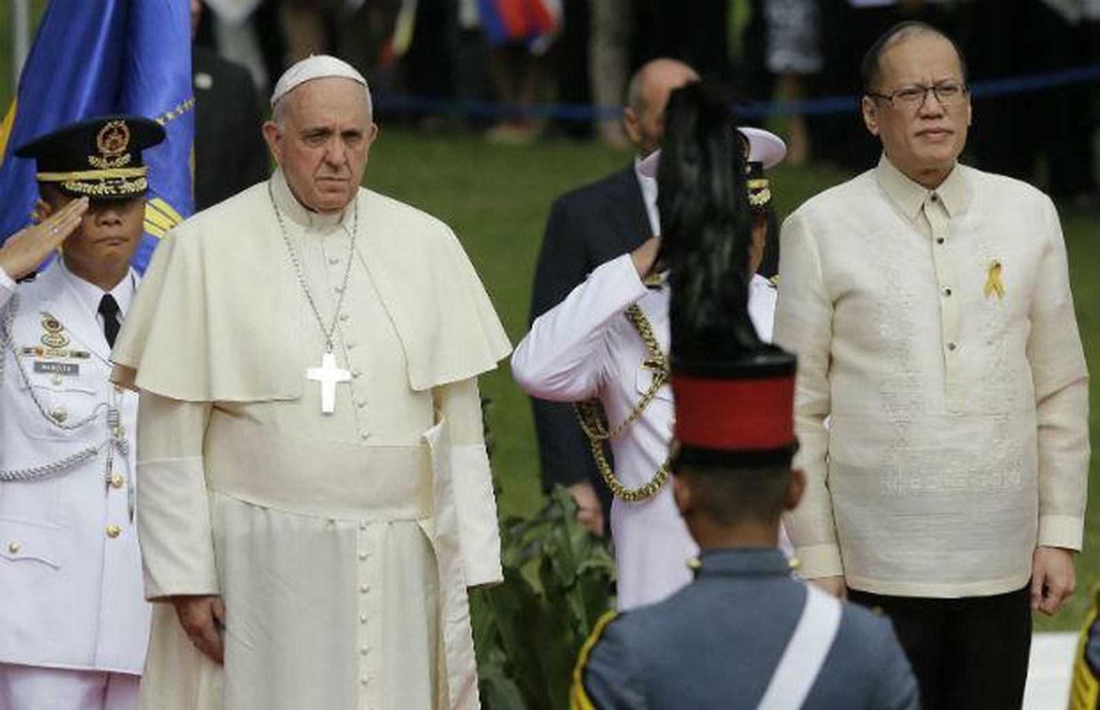 El Papa y el presidente Aquino