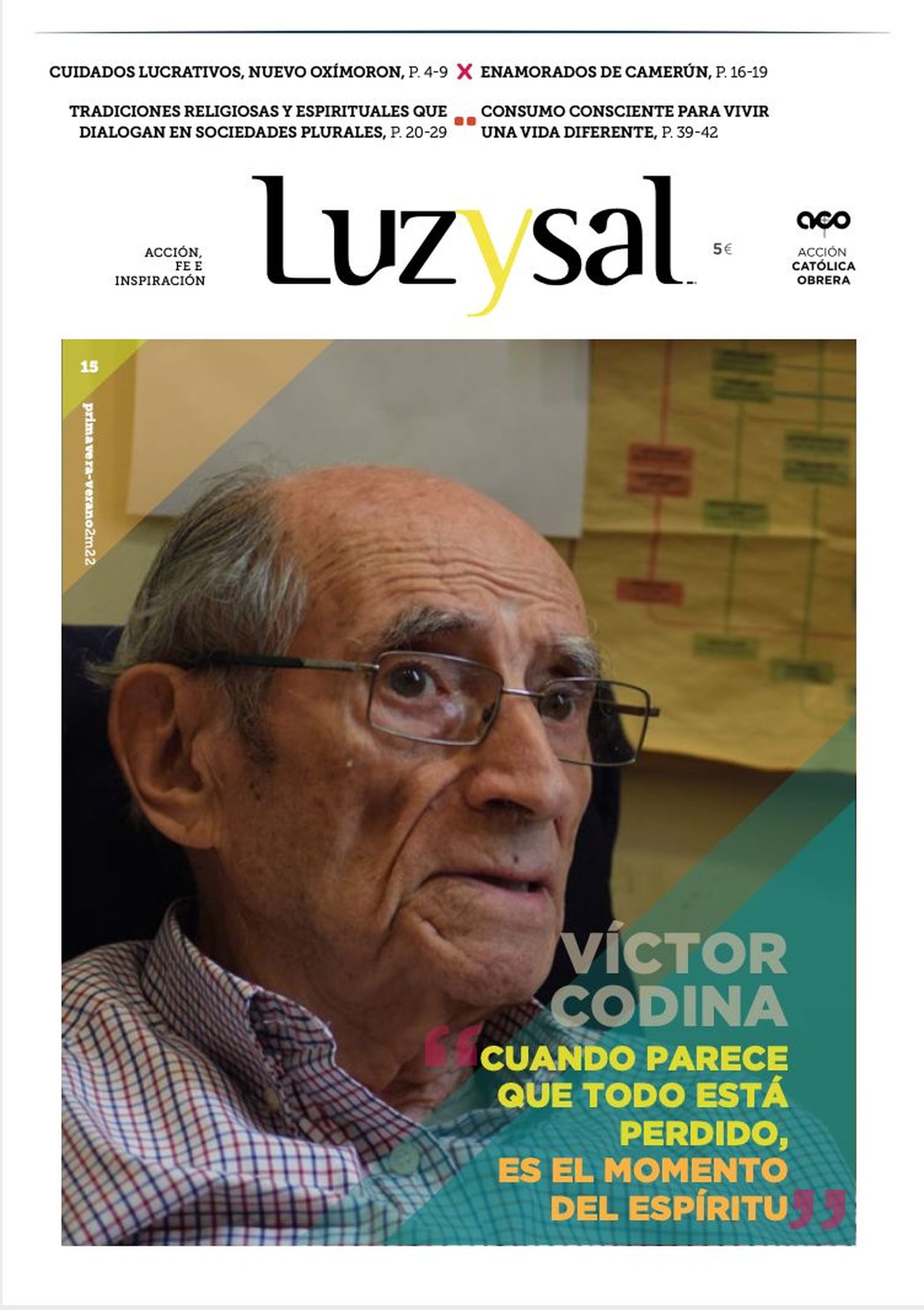 Luzysal 15 Portada
