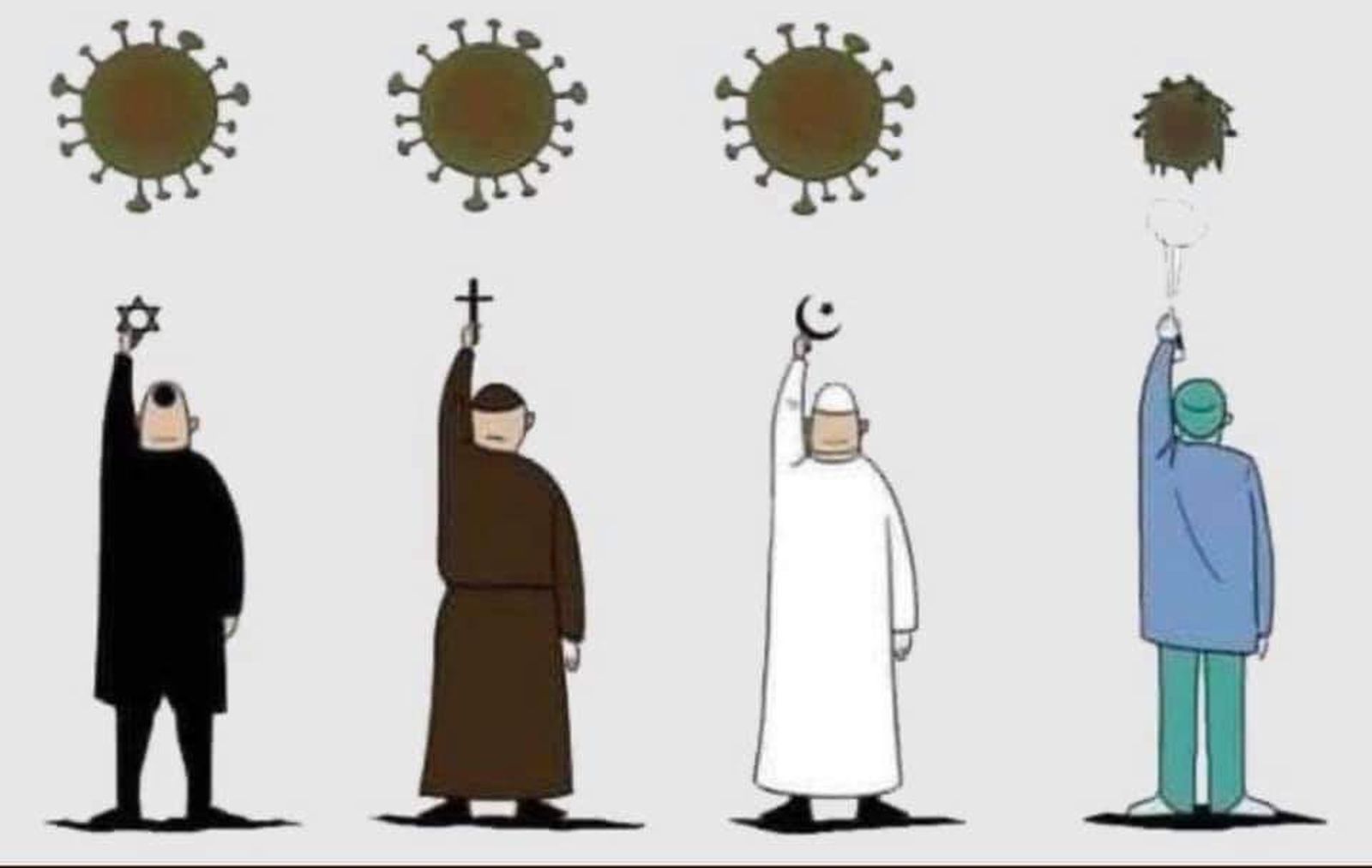 ¡Vade Retro, coronavirus!