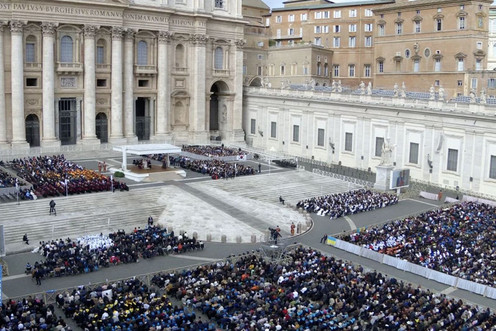 Audiencia general en la plaza de San Pedro