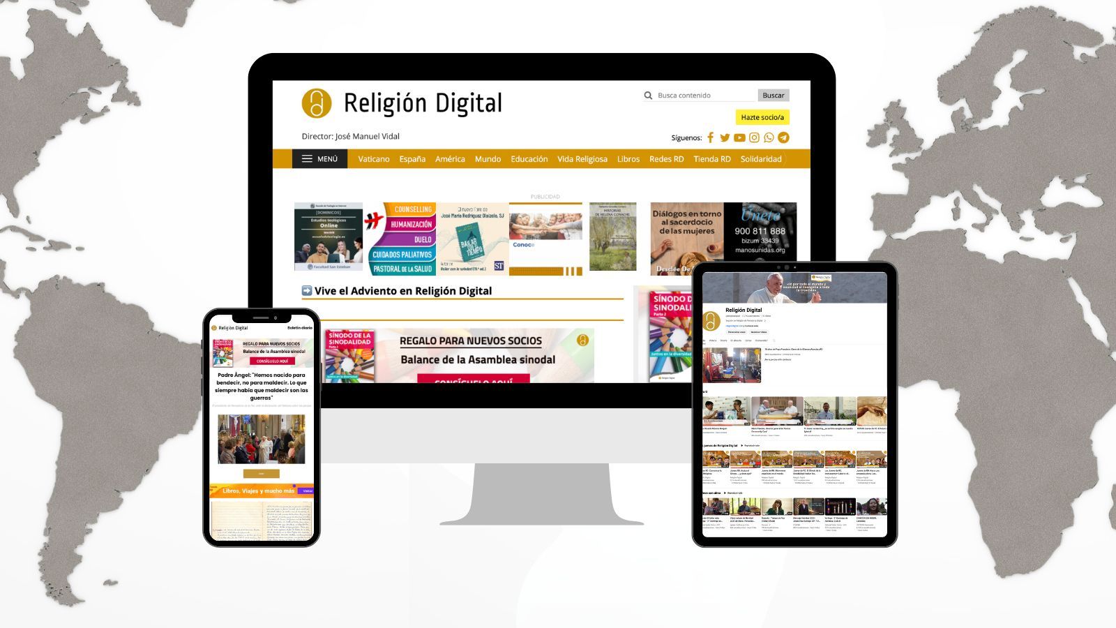 RD es un medio de información religiosa global