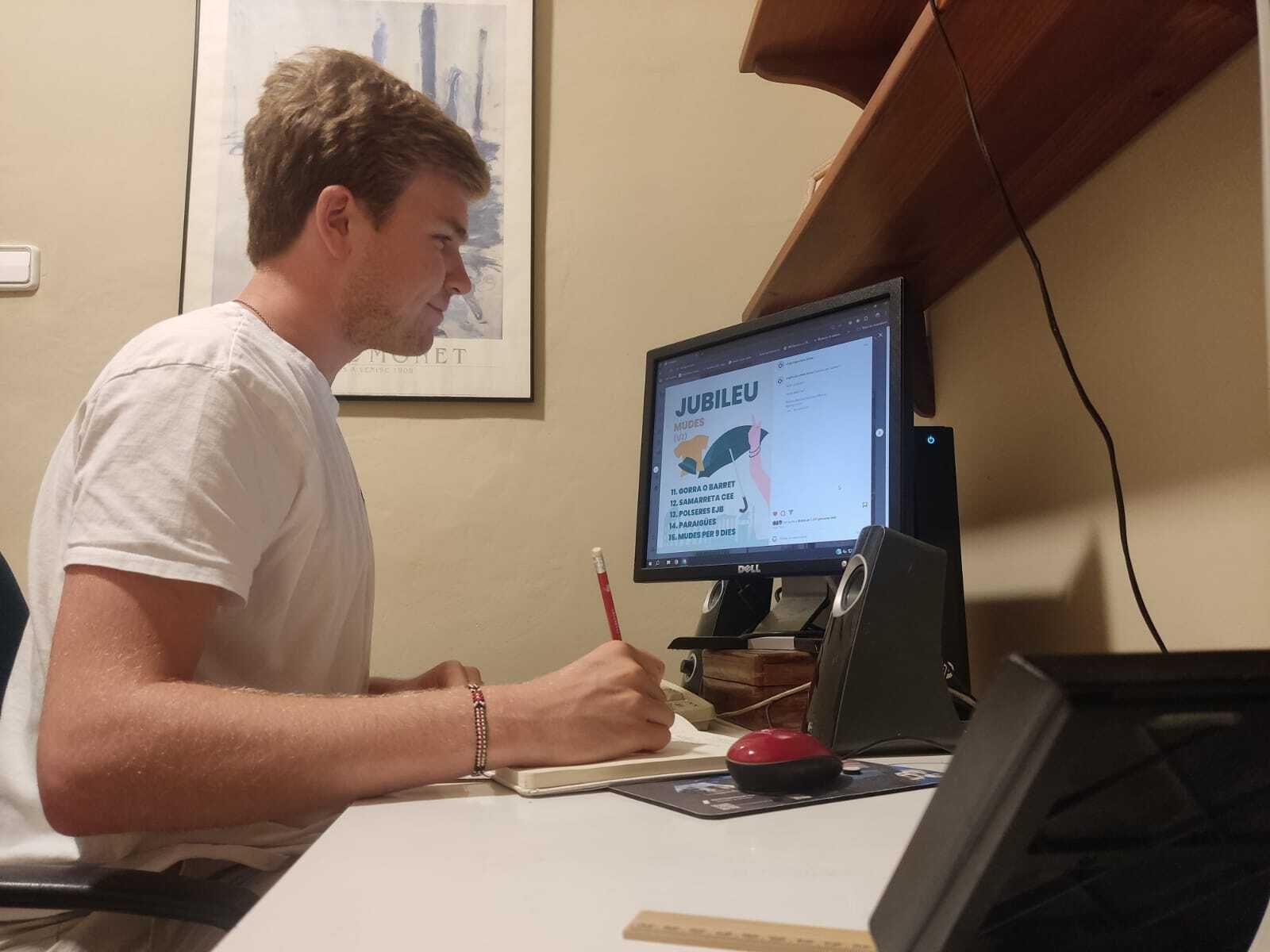 Jóvenes catalanes camino del Jubileo