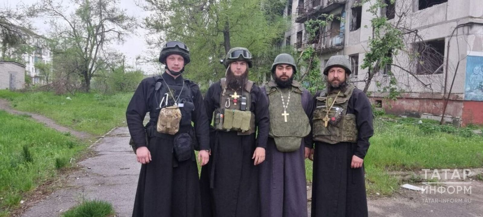 Sacerdotes en el frente ruso