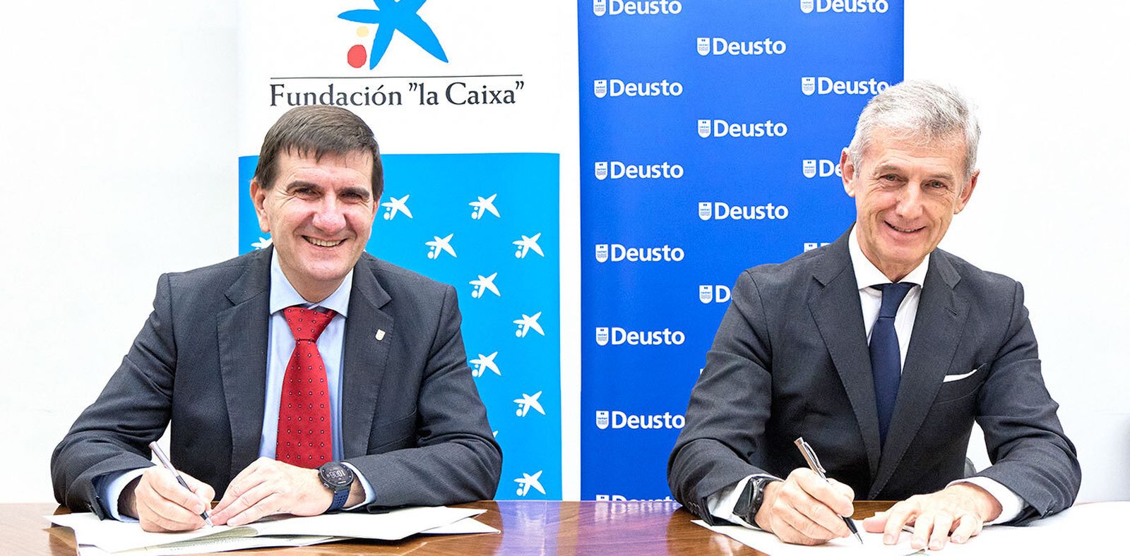 Juan José Etxeberria y Juan Pedro Badiola