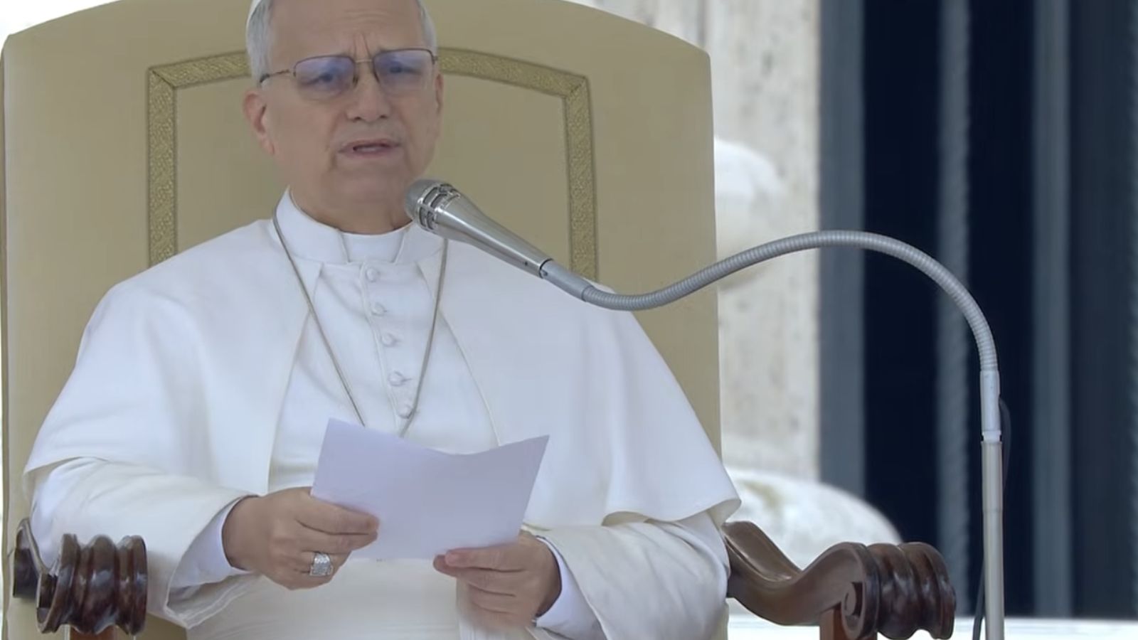 El Papa, en la audiencia general