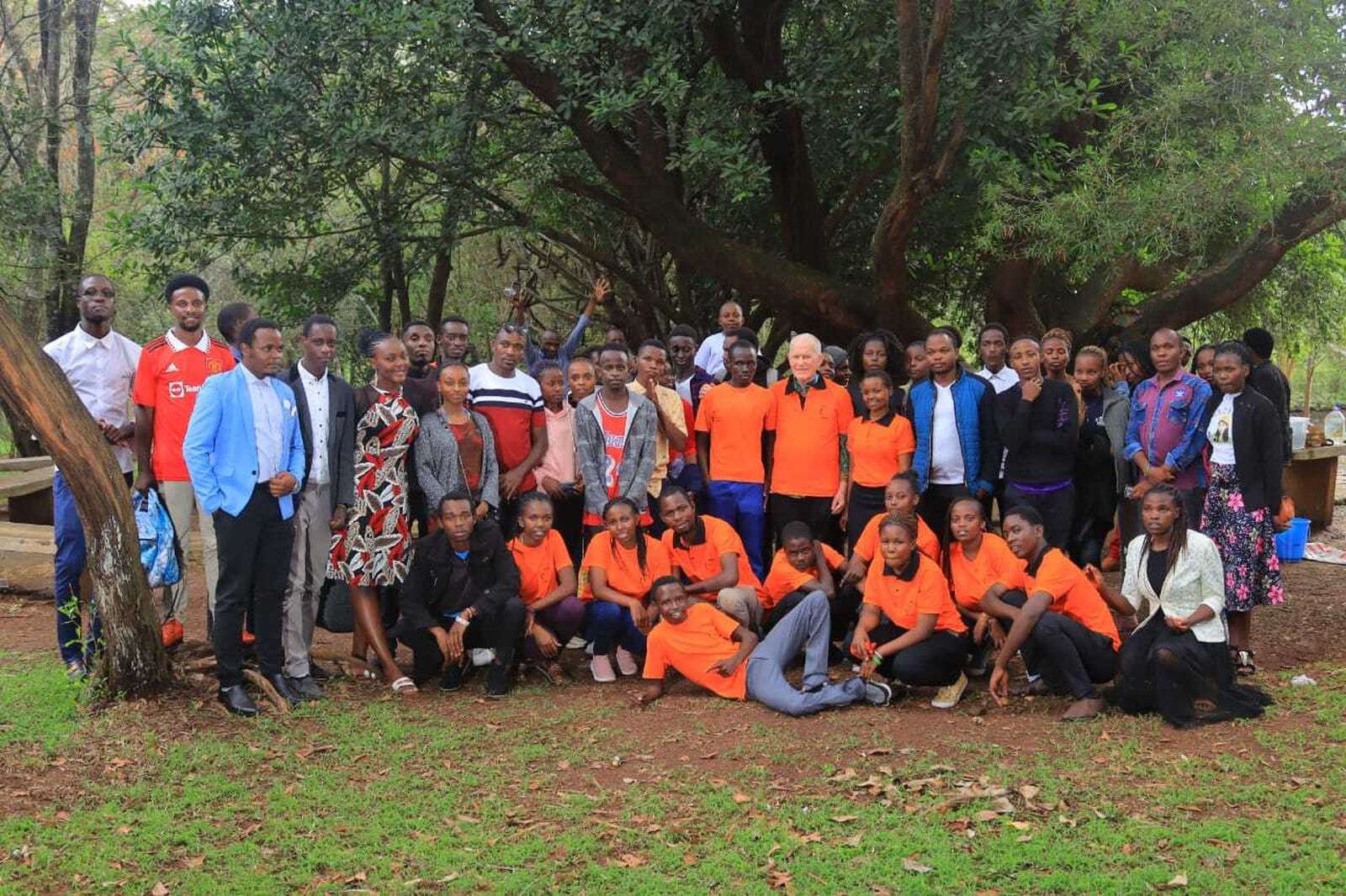 Reunión de jóvenes cristianos en Kenia