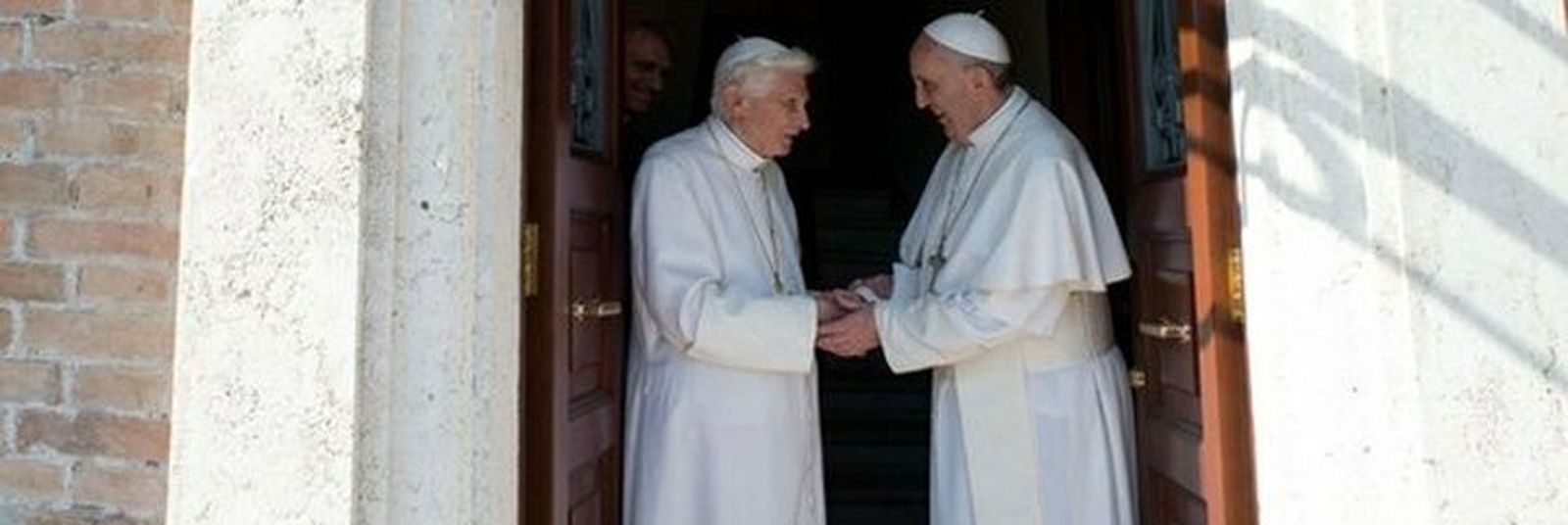 Benedicto y Francisco, en el Mater Ecclesiae