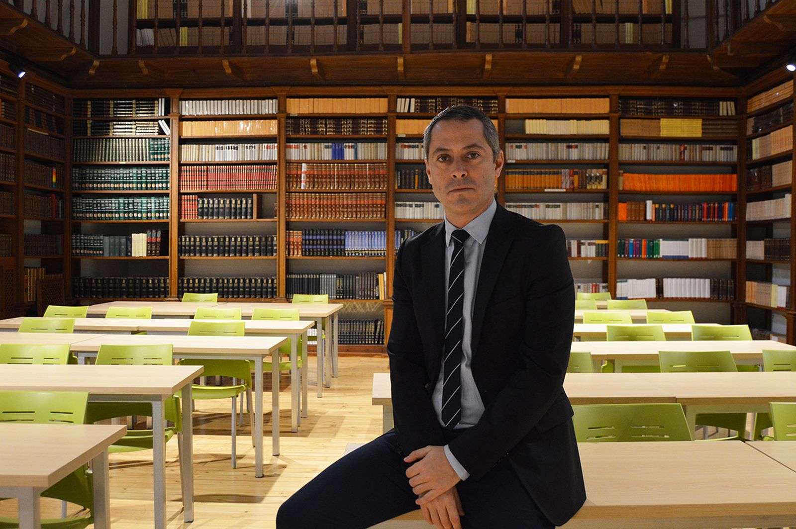 Luis Alberto Rivas, decano de la Facultad de Ciencias del Seguro, Jurídicas y de la Empresa de la UPSA