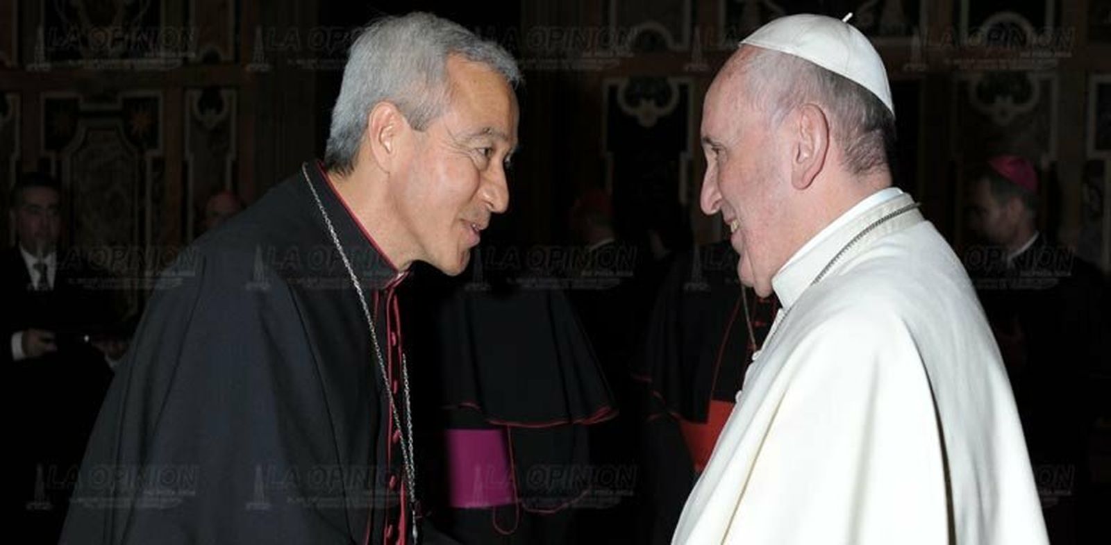 El Papa y Wong