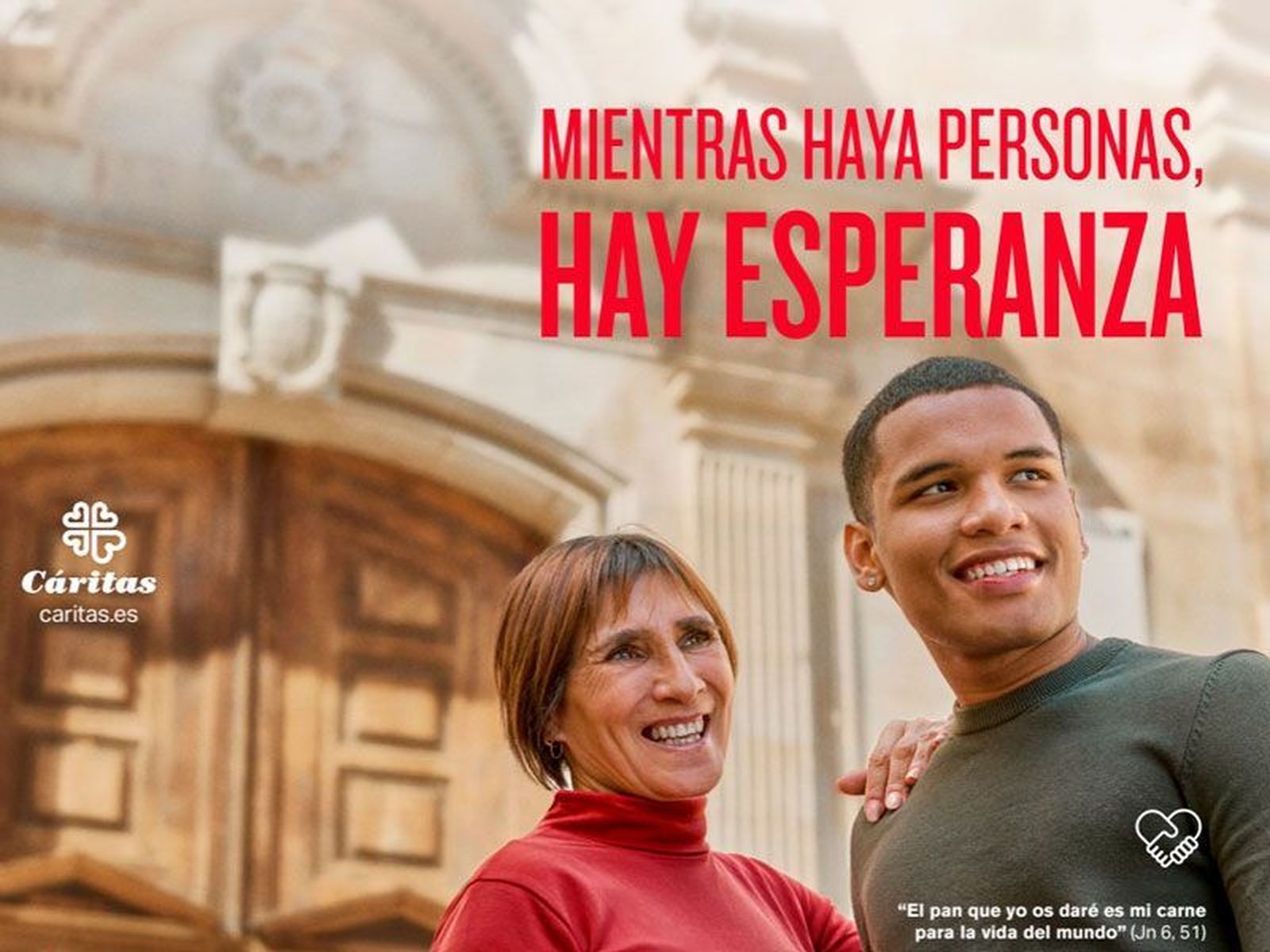 El cartel del Día de la Caridad