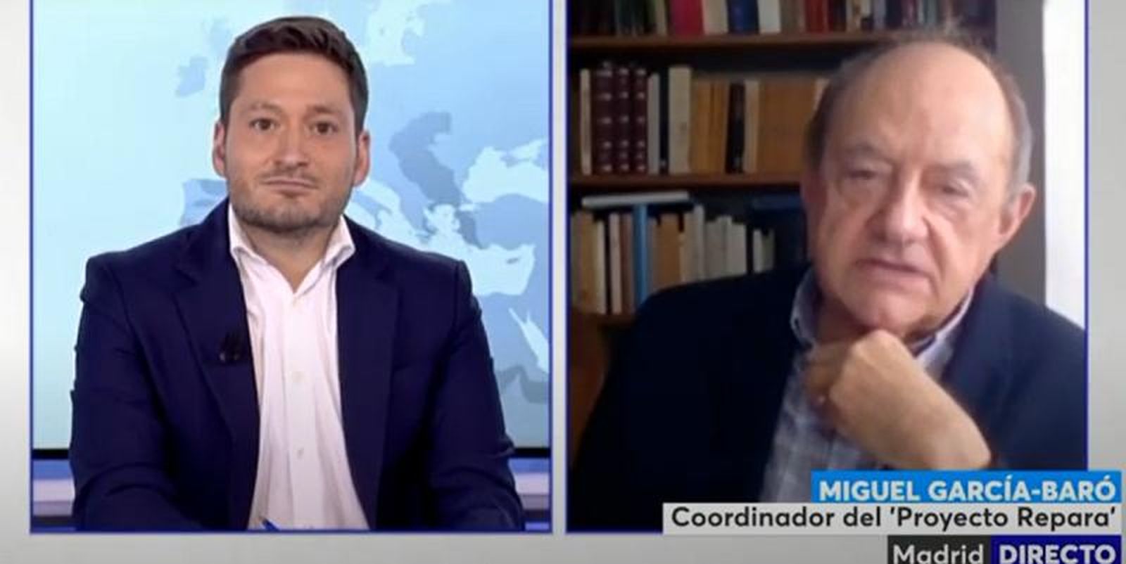 Miguel García-Baró, en TRECE