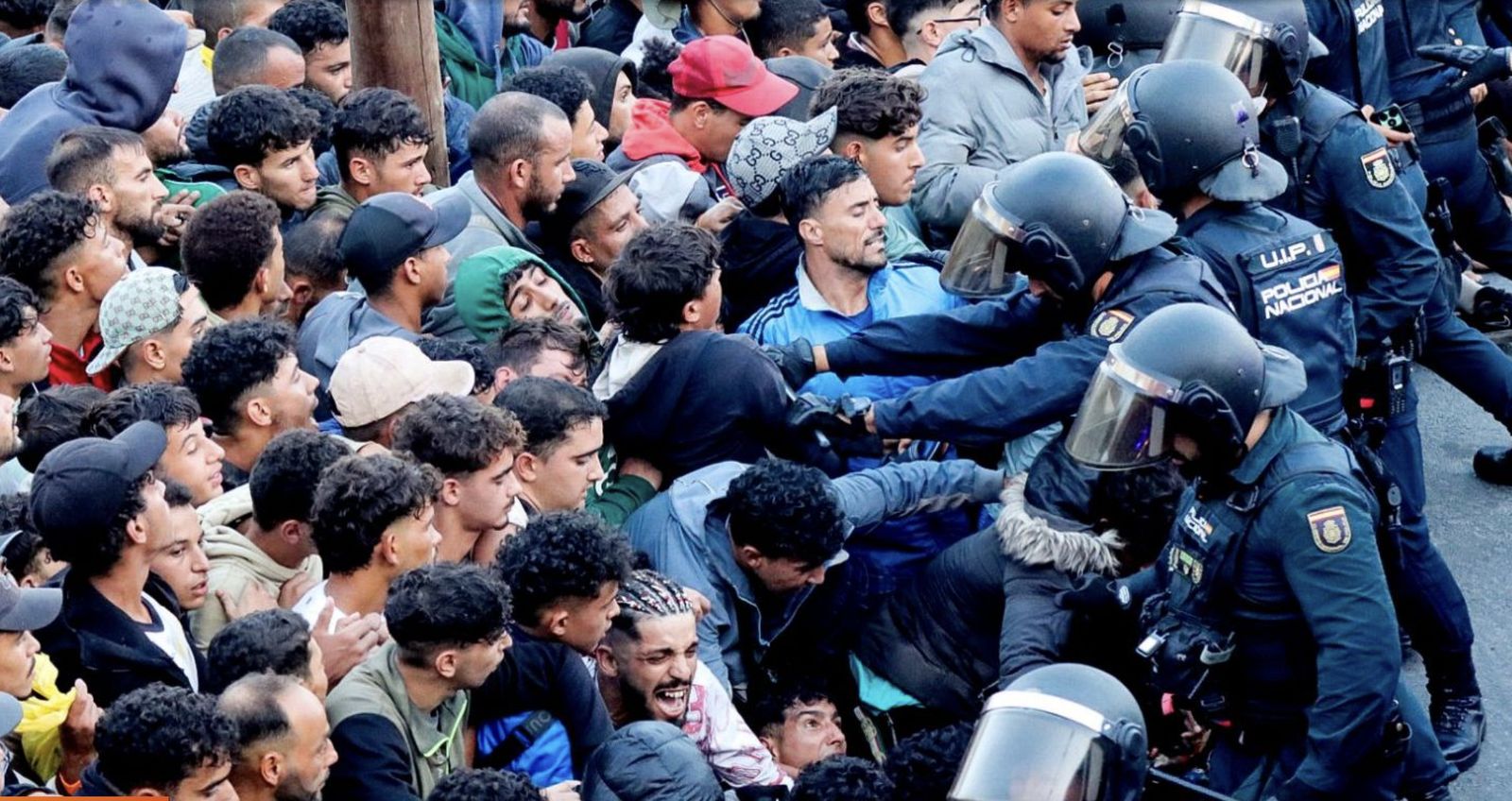 Emigrantes en Ceuta
