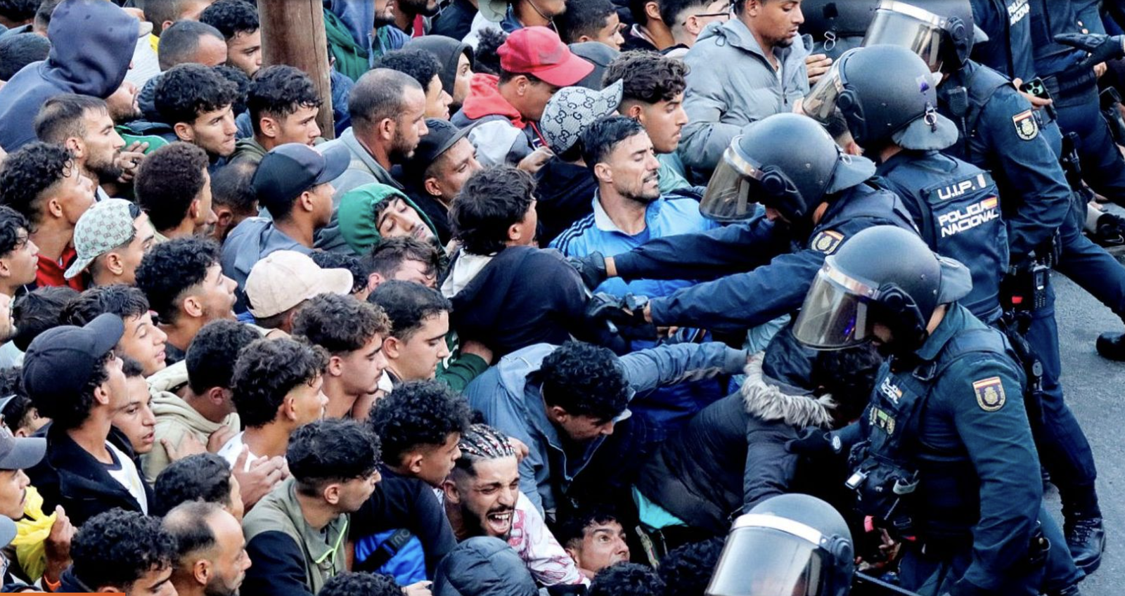 Emigrantes en Ceuta