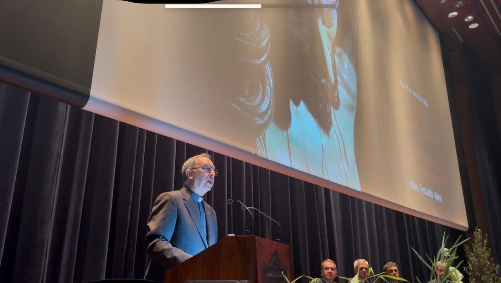 Fernando Valera. Pregón de semana Santa en Vigo