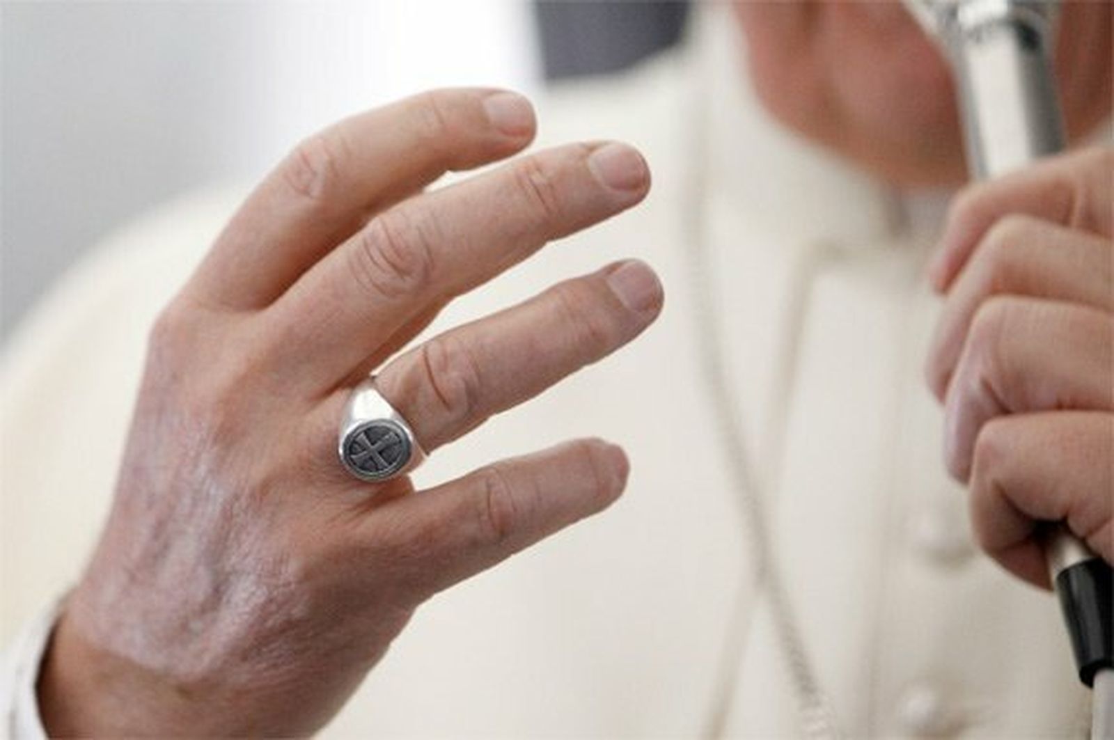 El anillo del Papa Francisco