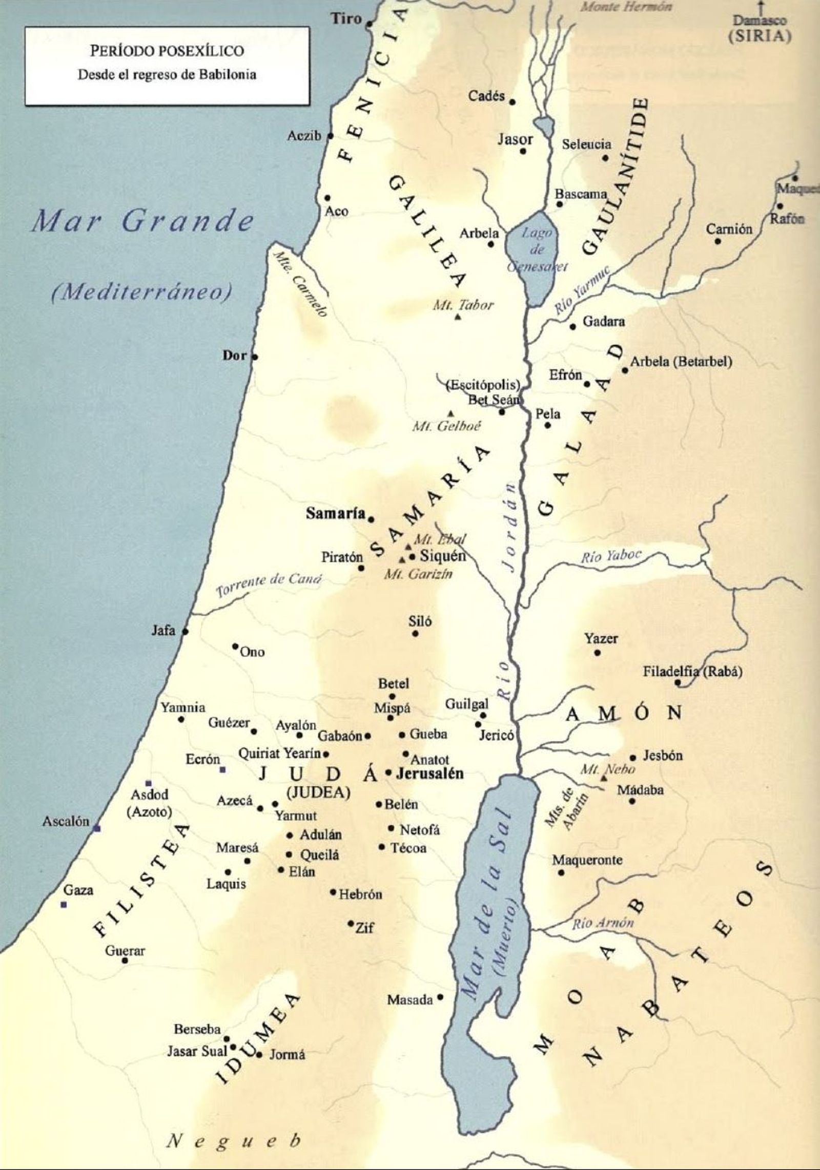Palestina postexilio