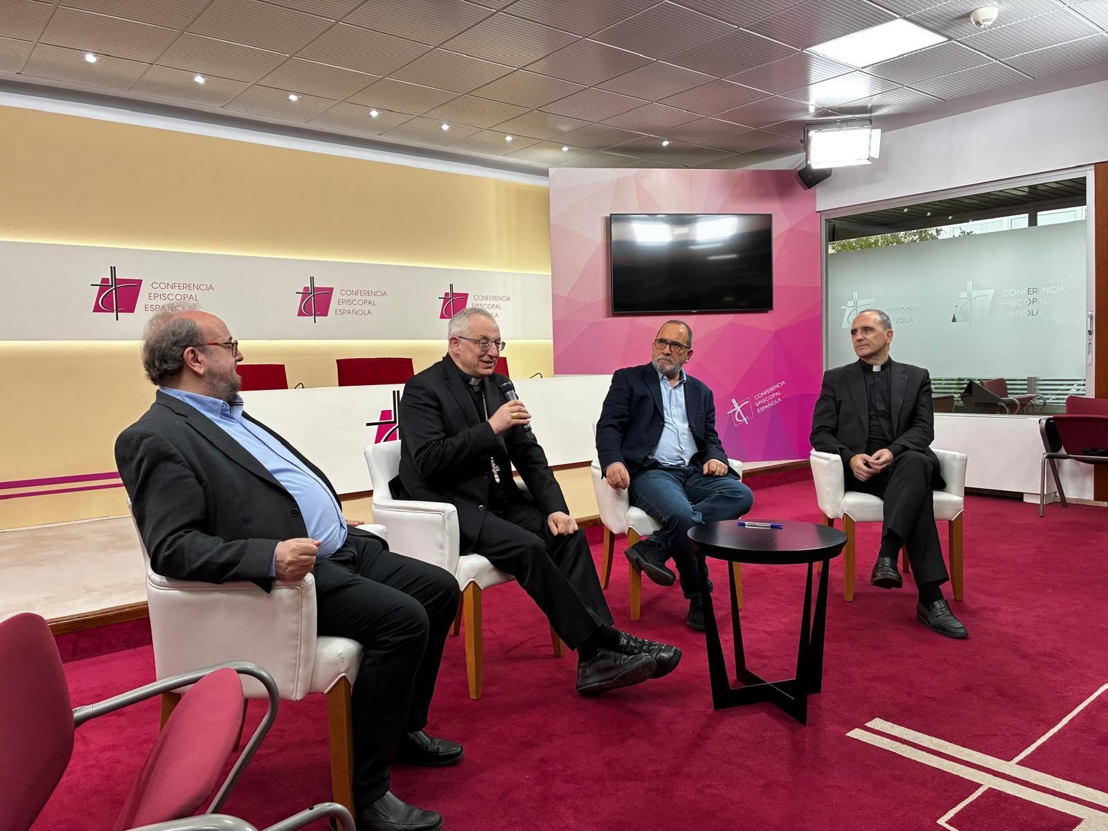 Carlos Esteban, Carrasco Rouco, Antonio Roura y Josetxo Vera