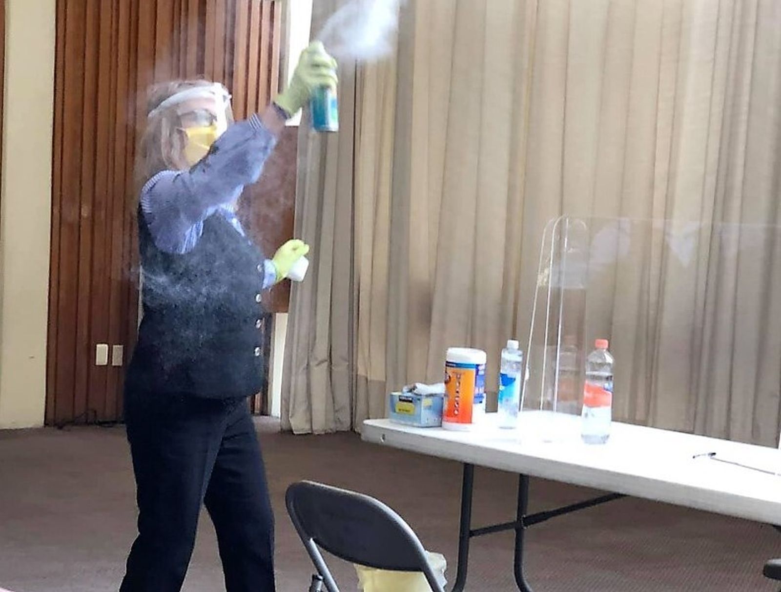 Desinfección. A la mexicana.