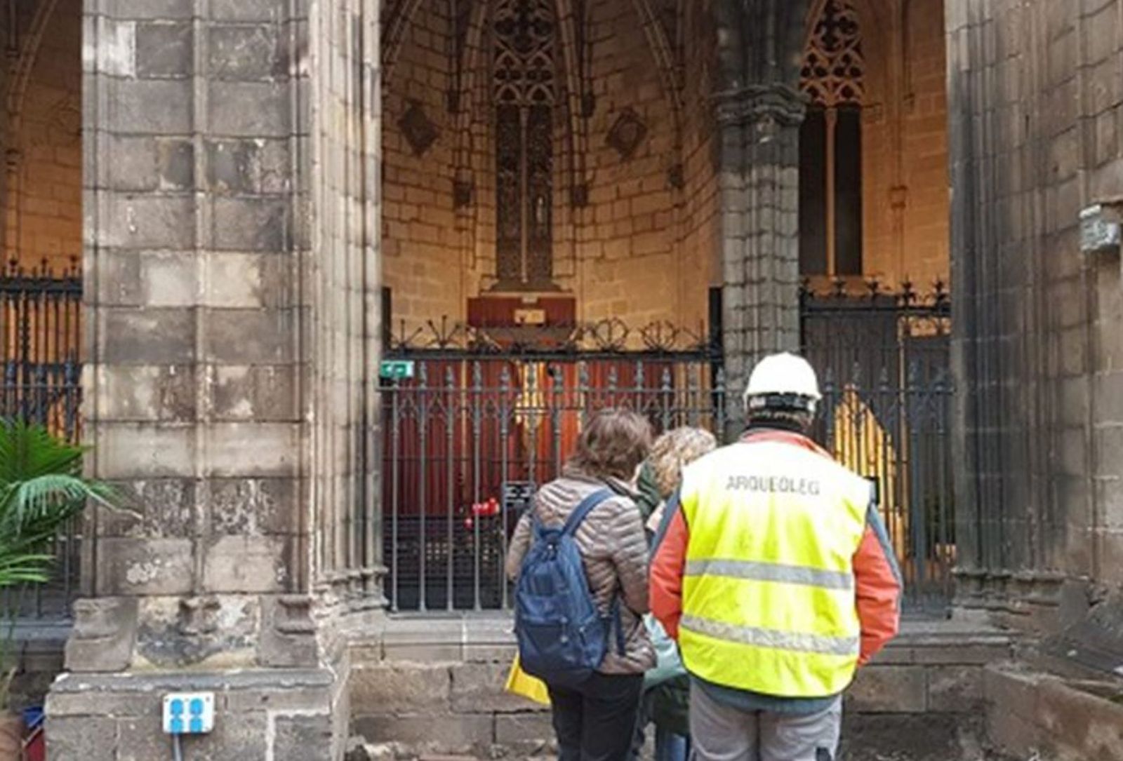 Obras e investigación en la catedral de Barcelona