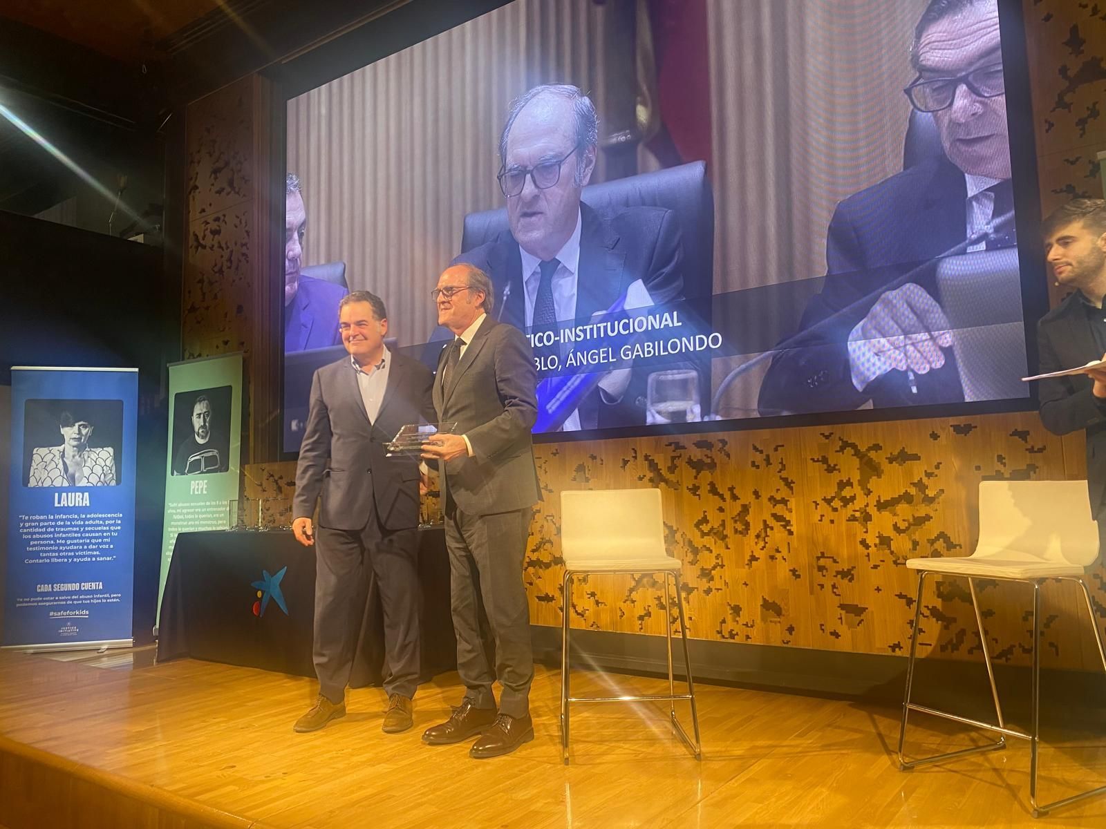 Ángel Gabilondo, con Juan Cuatrecasas