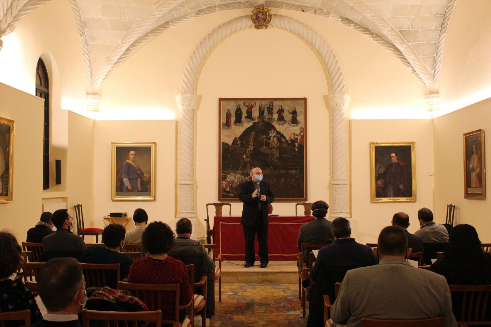 El obispo de Menorca, Mons.Francisco