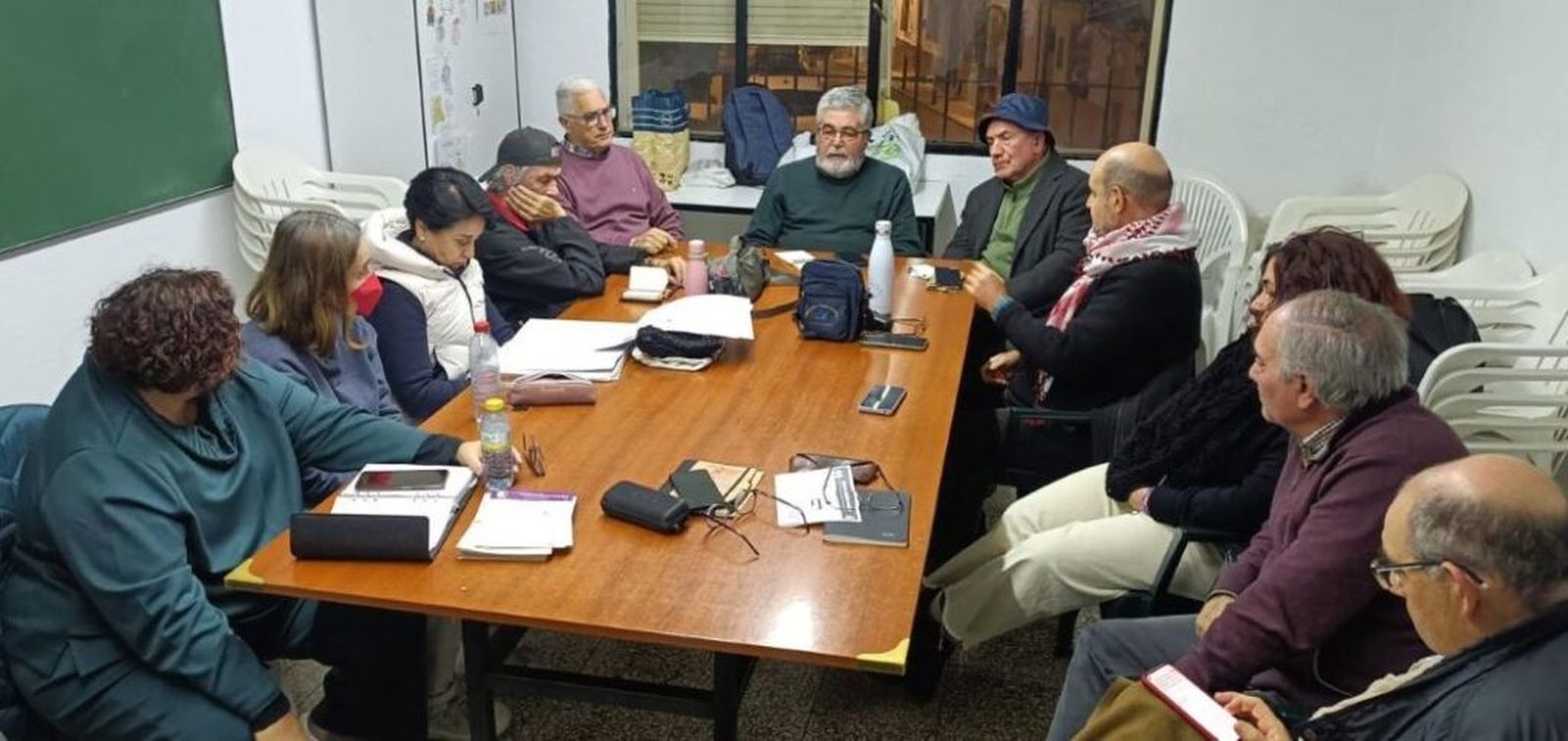 Reunión de militantes de la HOAC Málaga