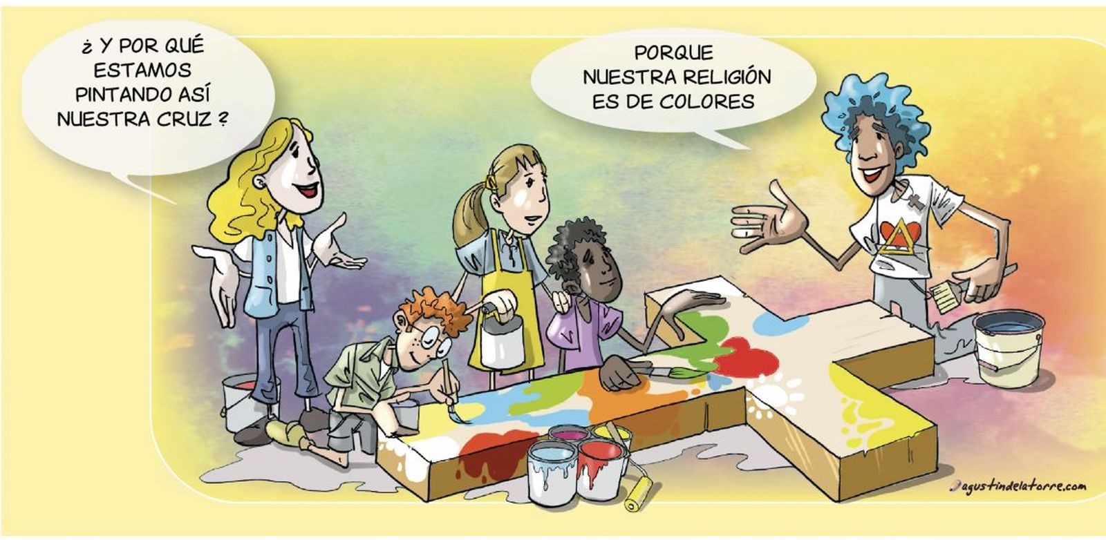 El Via Crucis para el siglo XXI de Agustín de la Torre