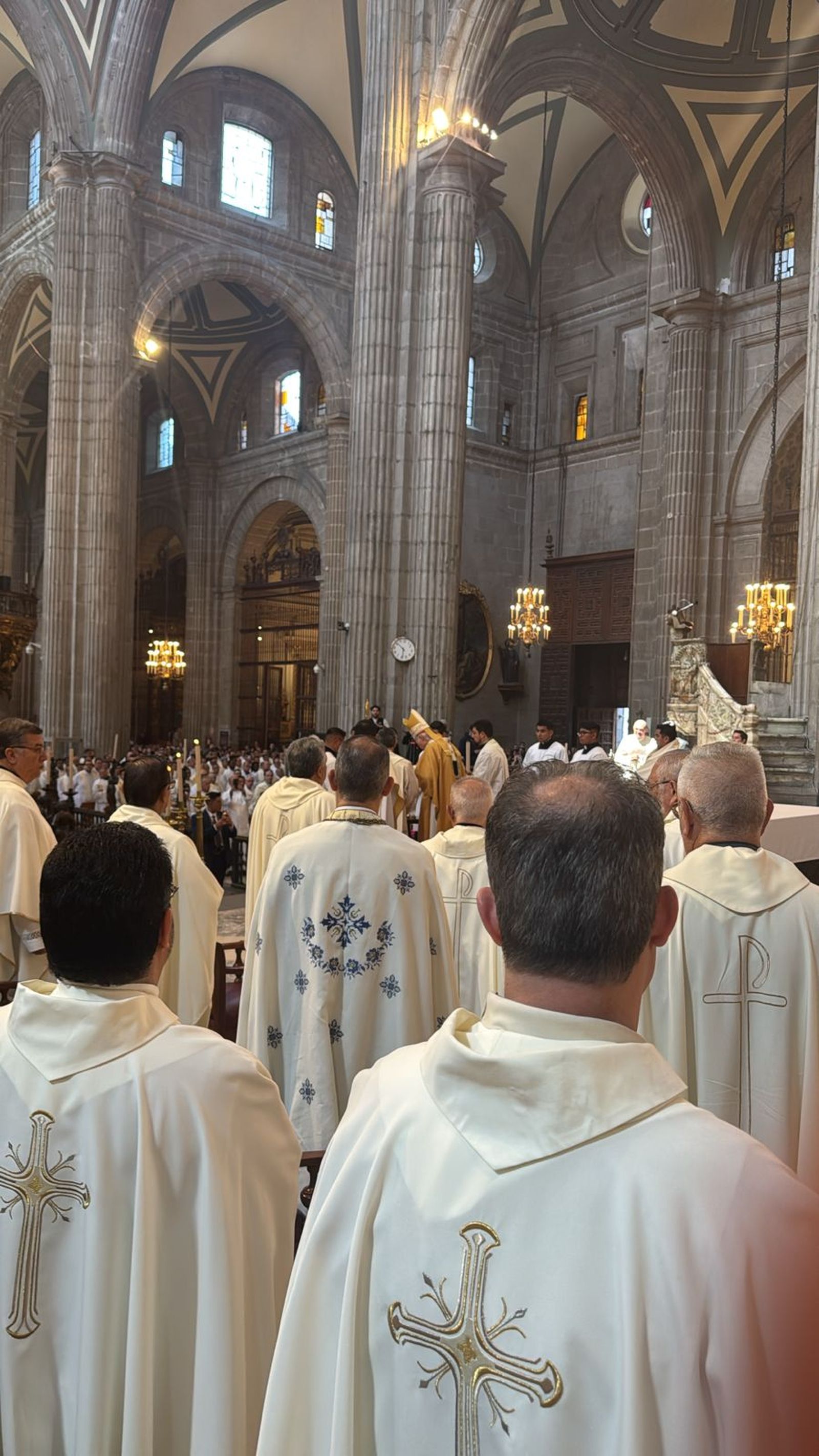 Aguiar, en la Misa de Jueves Santo