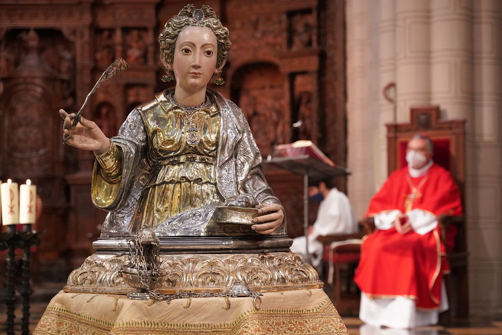 Santa Emerenciana, "mártir de amor"