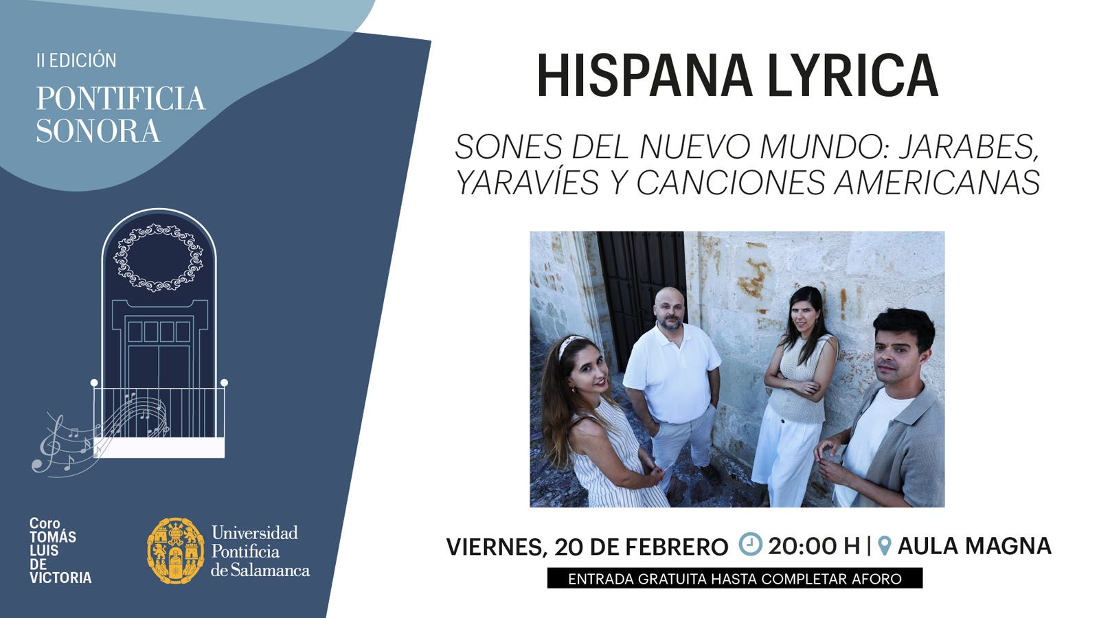 Concierto de Hispana Lyrica en la UPSA