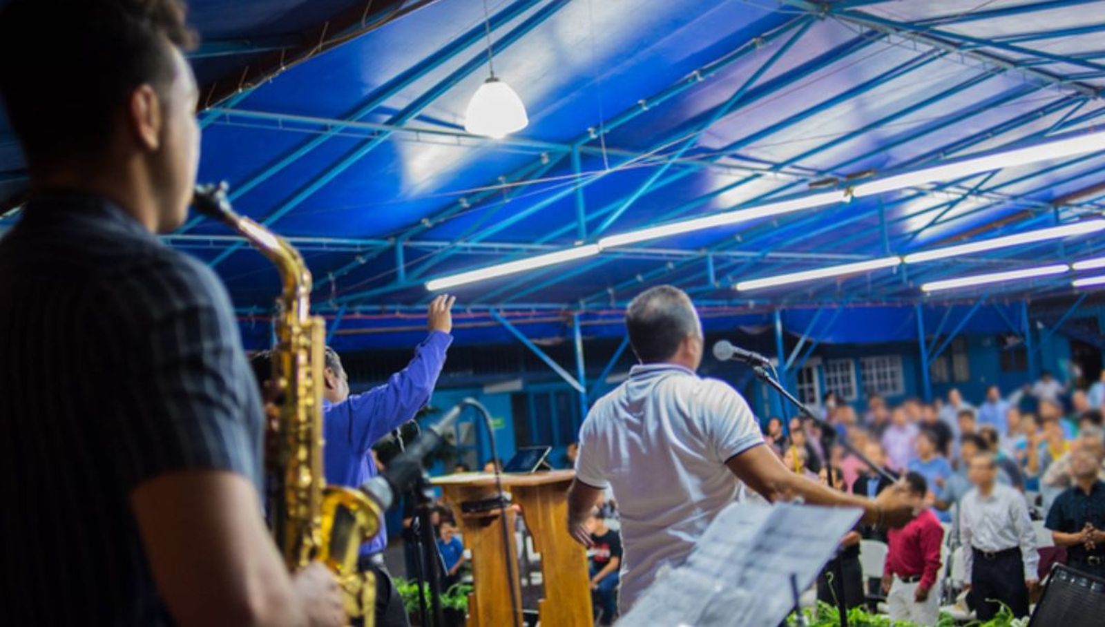 Reunión de la iglesia Fraternidad Cristiana