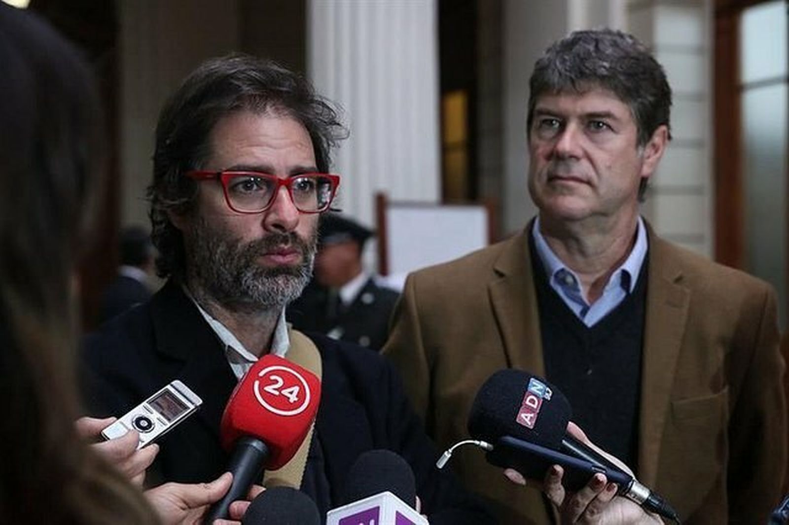 Los chilenos José Andrés Murillo y James Hamilton