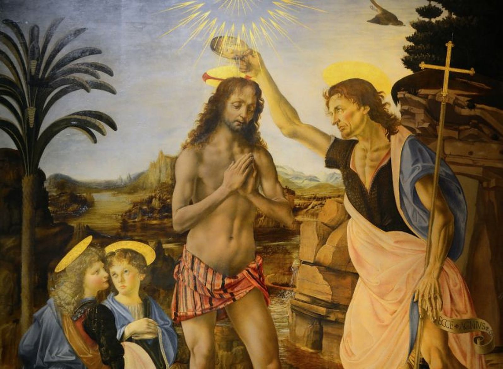 Vegetación en el Bautismo de Cristo