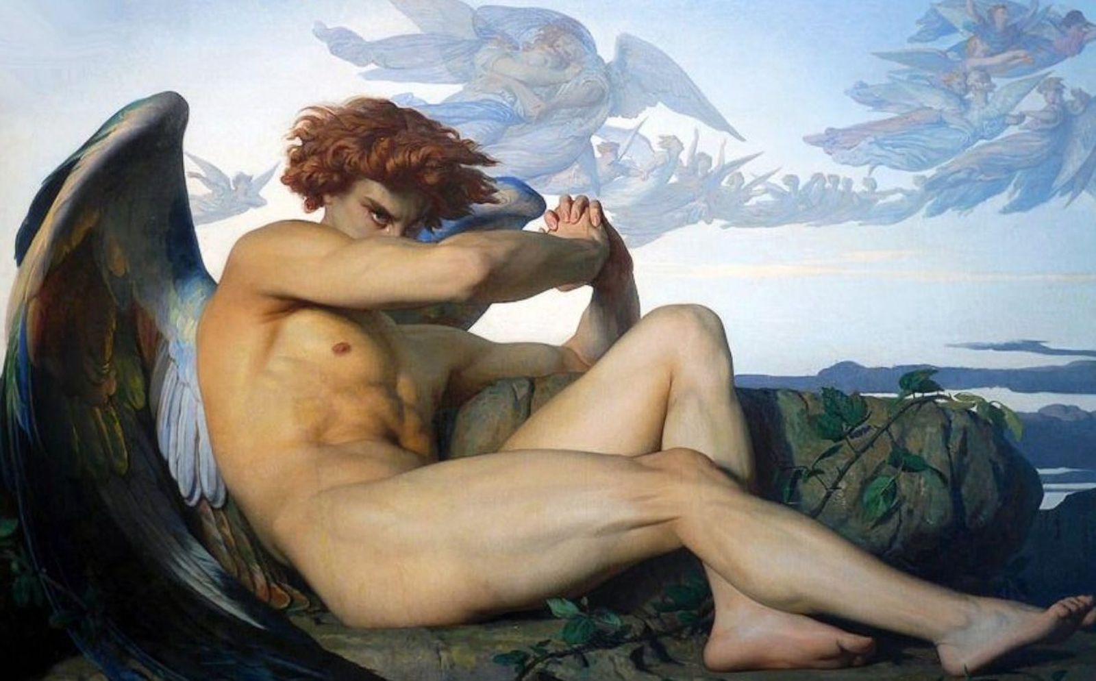 'Fallen Angel' by Alexandre Cabanel