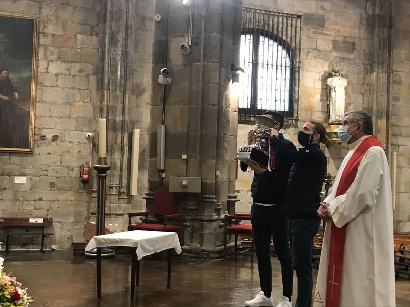 Ceremoni ofrenda Athletic