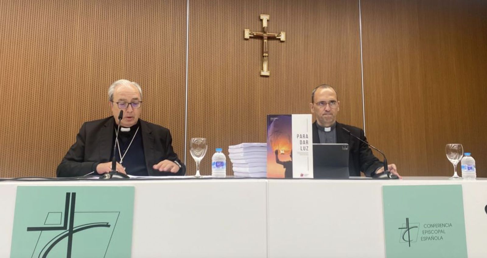 Josetxo Vera, con César García Magán