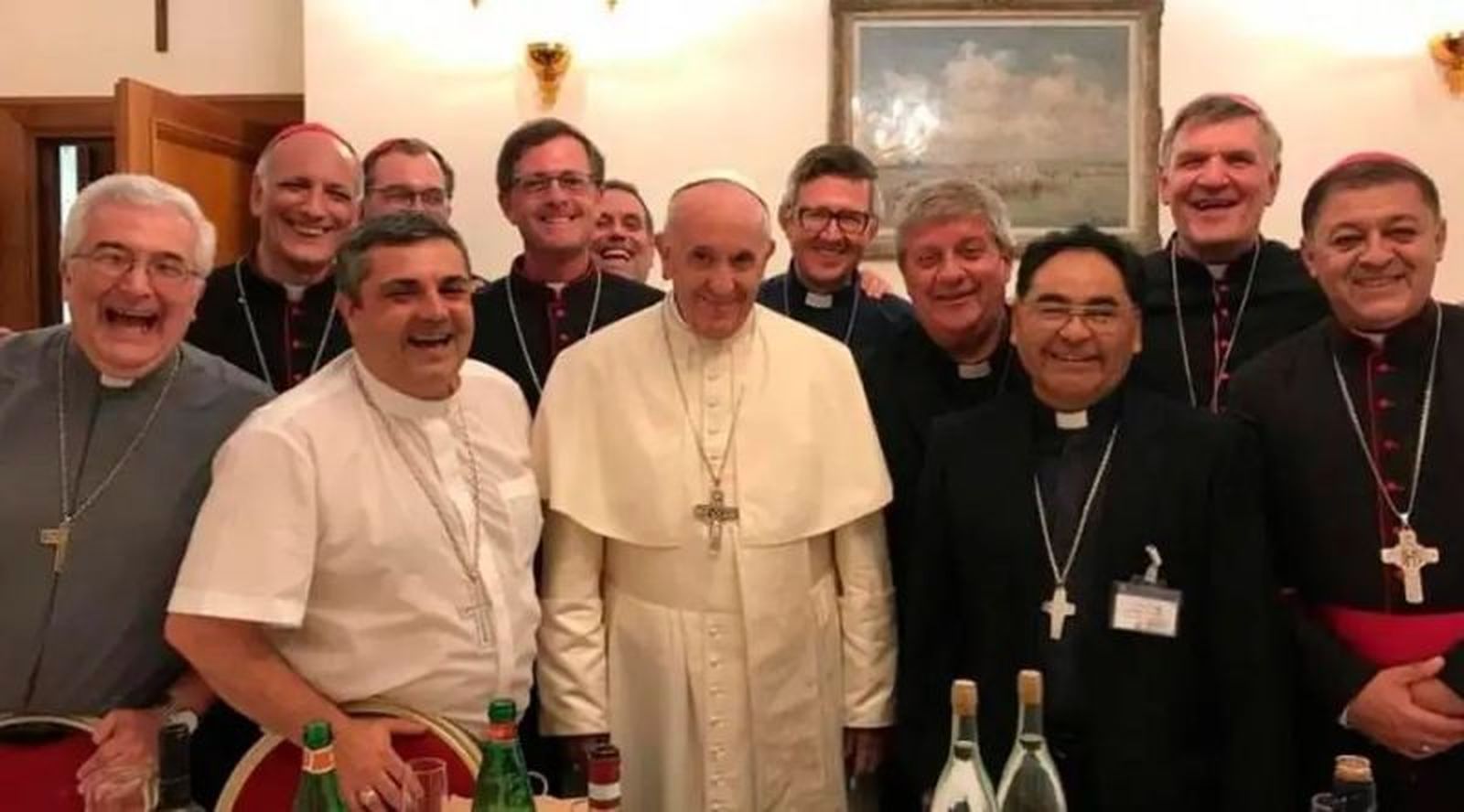 Obispos argentinos con el Papa