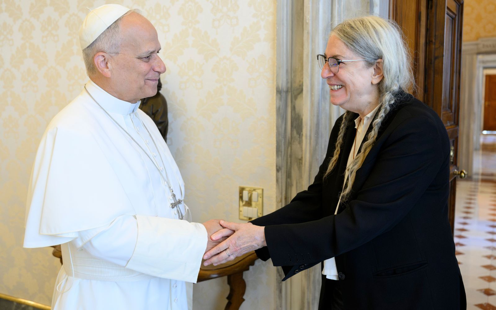 León XIV y Patti Smith