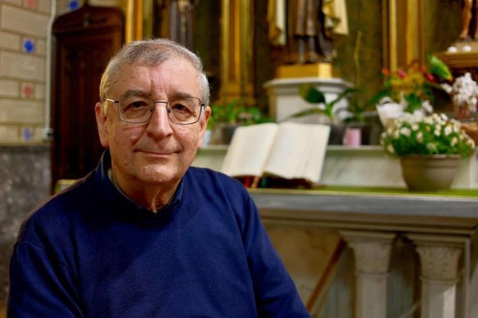 Agustí Borrell, en Badalona.