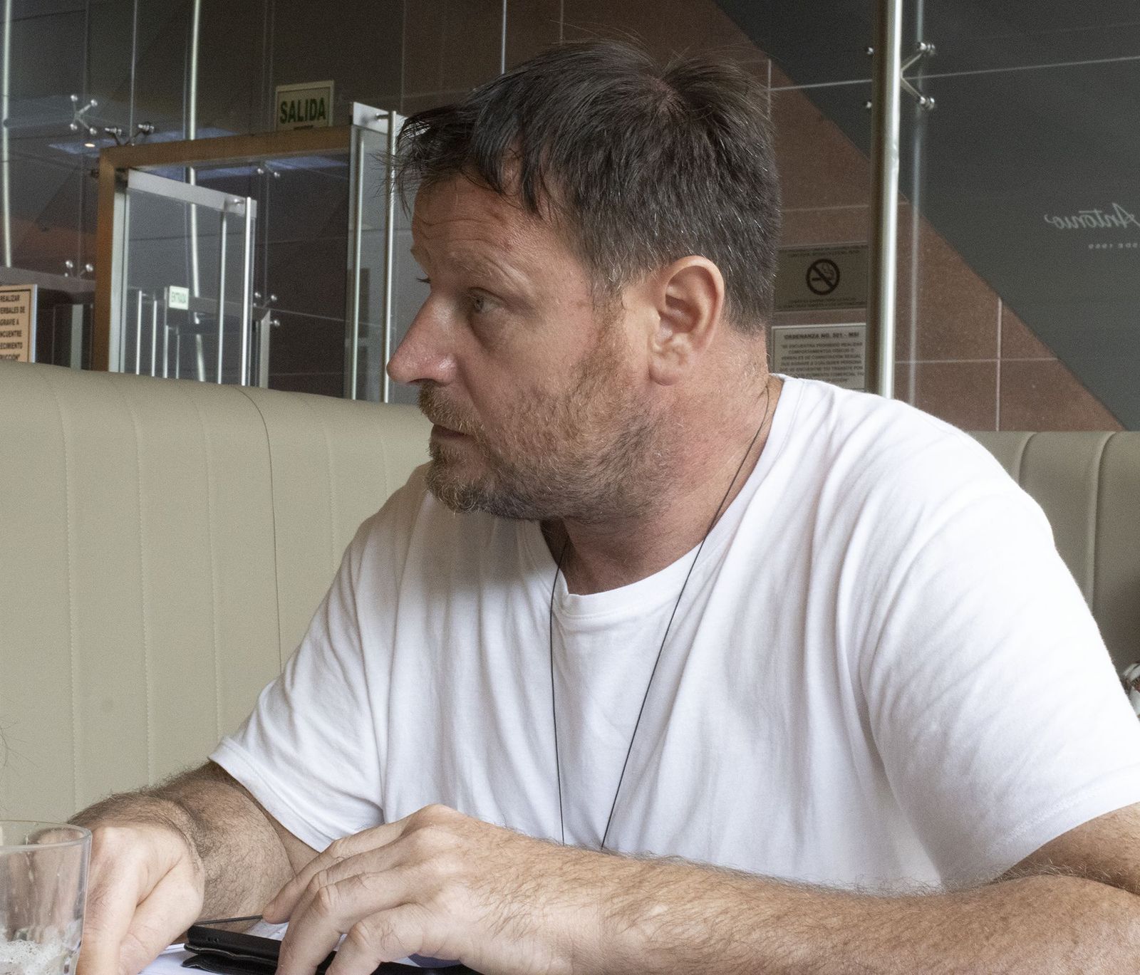 El sacerdote Massimo Mattaruchi