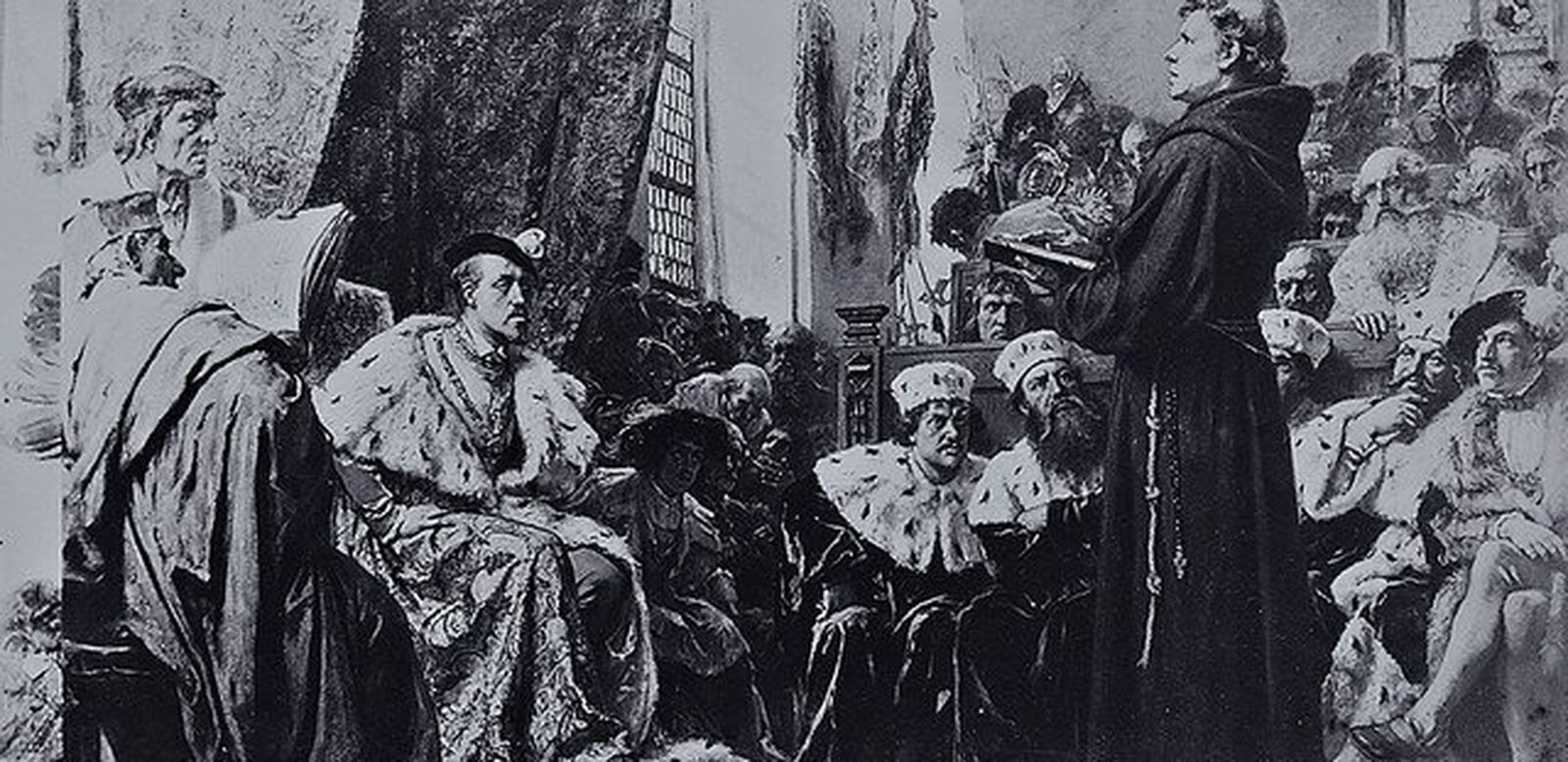 Lutero se defiende ante las autoridades