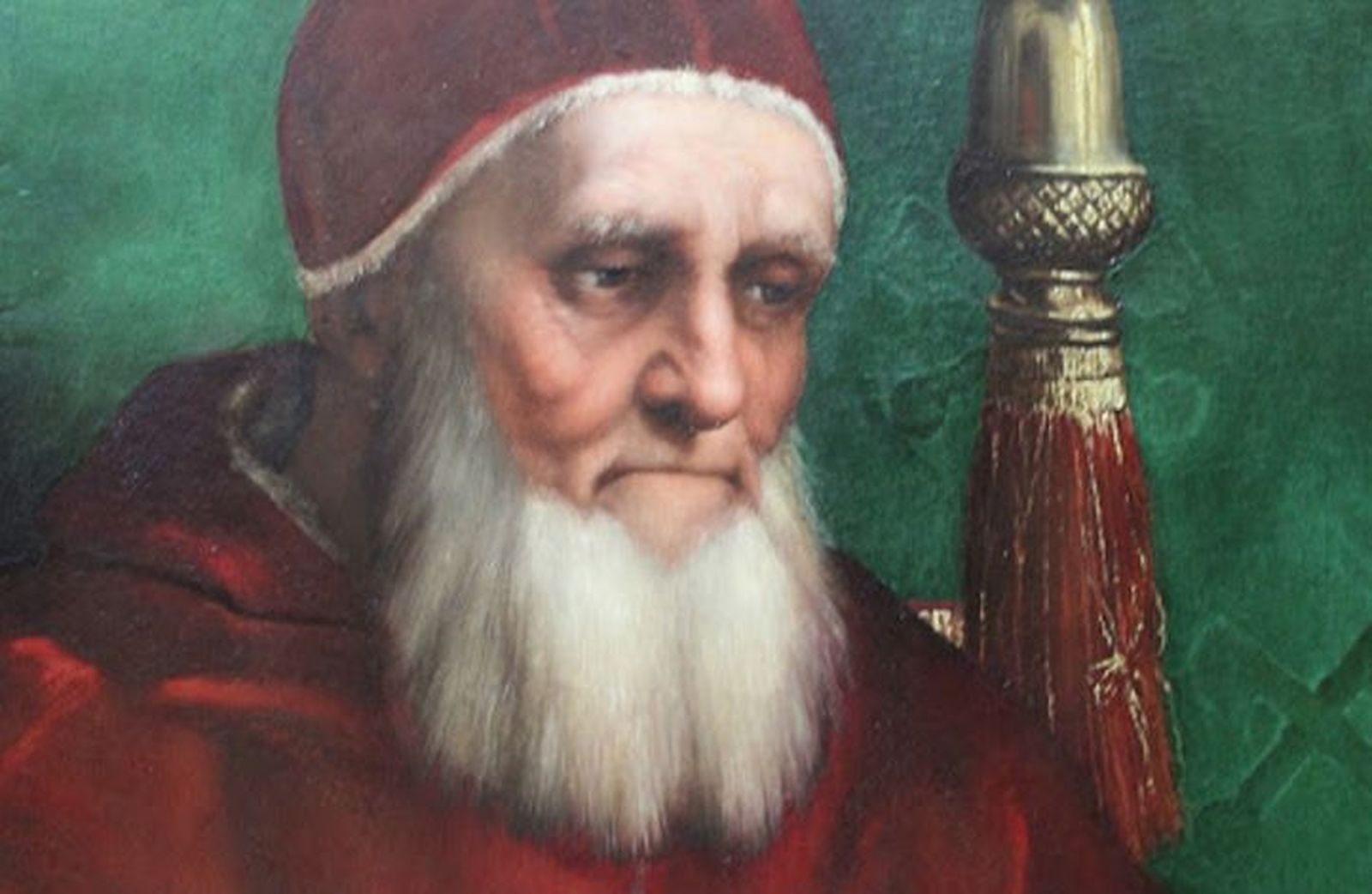 Julio II, por Rafael