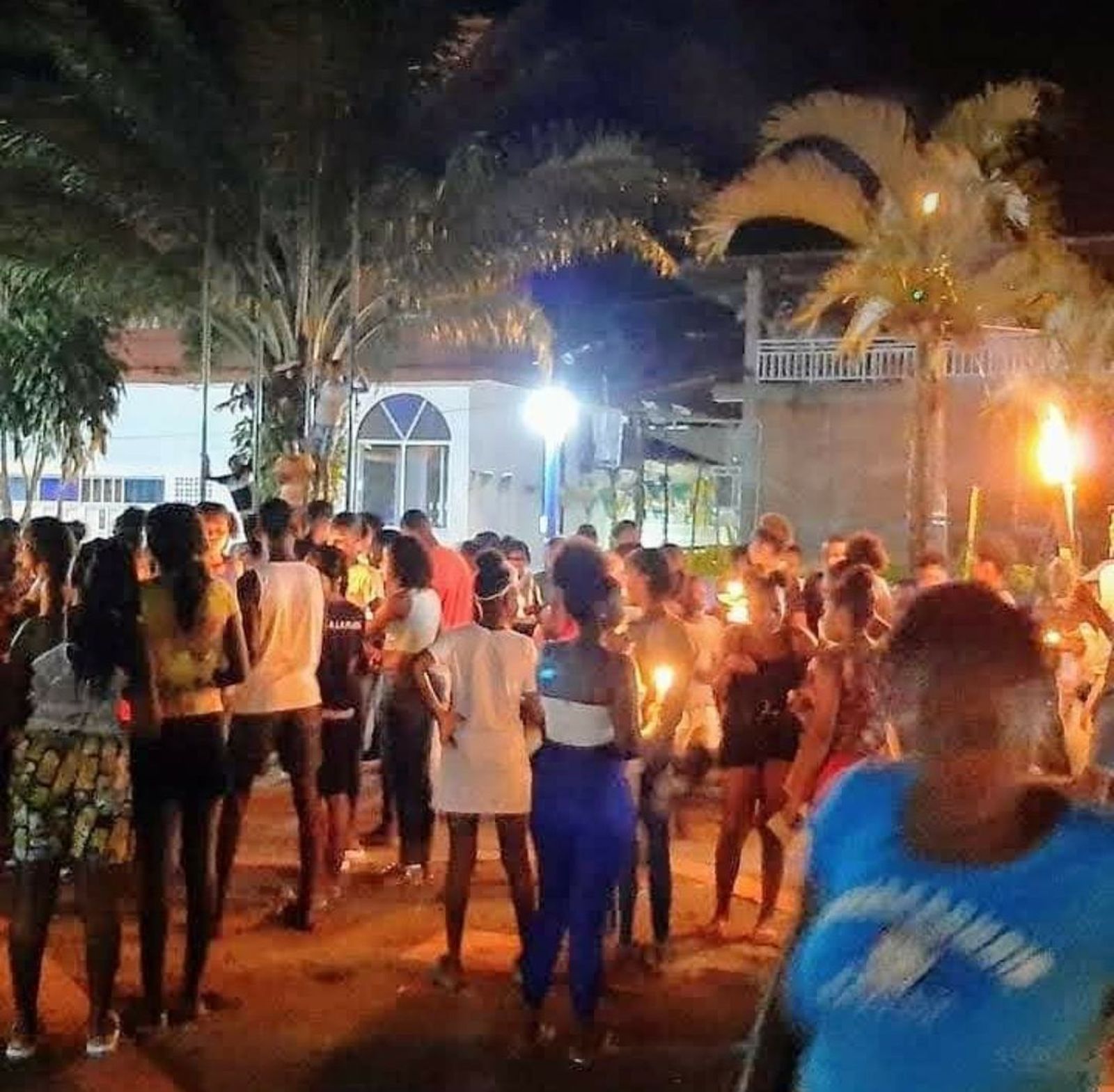 Movilización en Francisco Pizarro (Nariño)