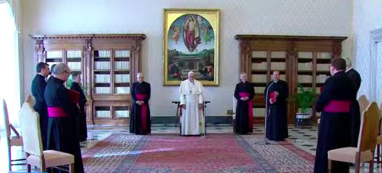 Audiencia del Papa en el Palacio Apostólico